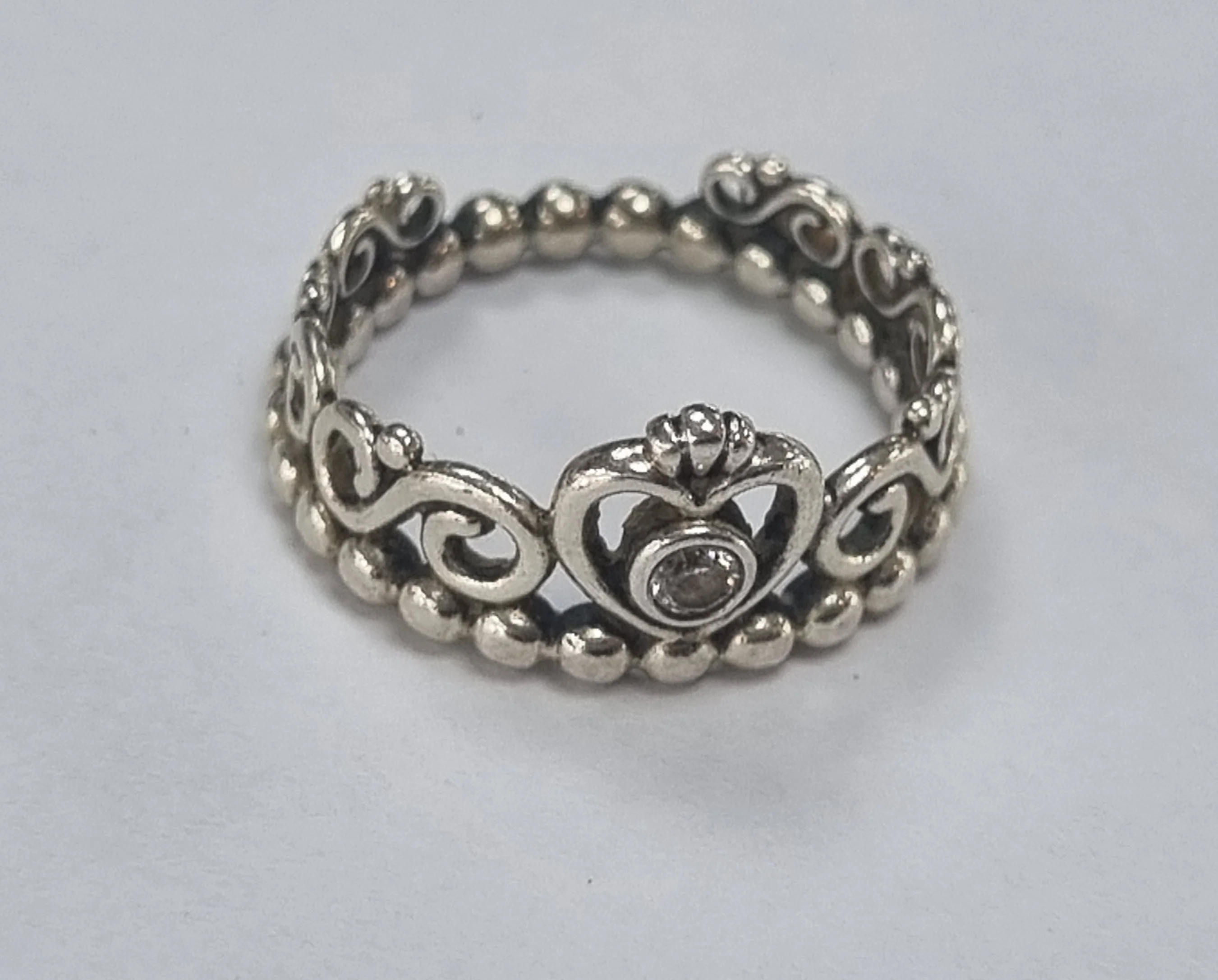 Pandora Princess Silver Ring - Image 3