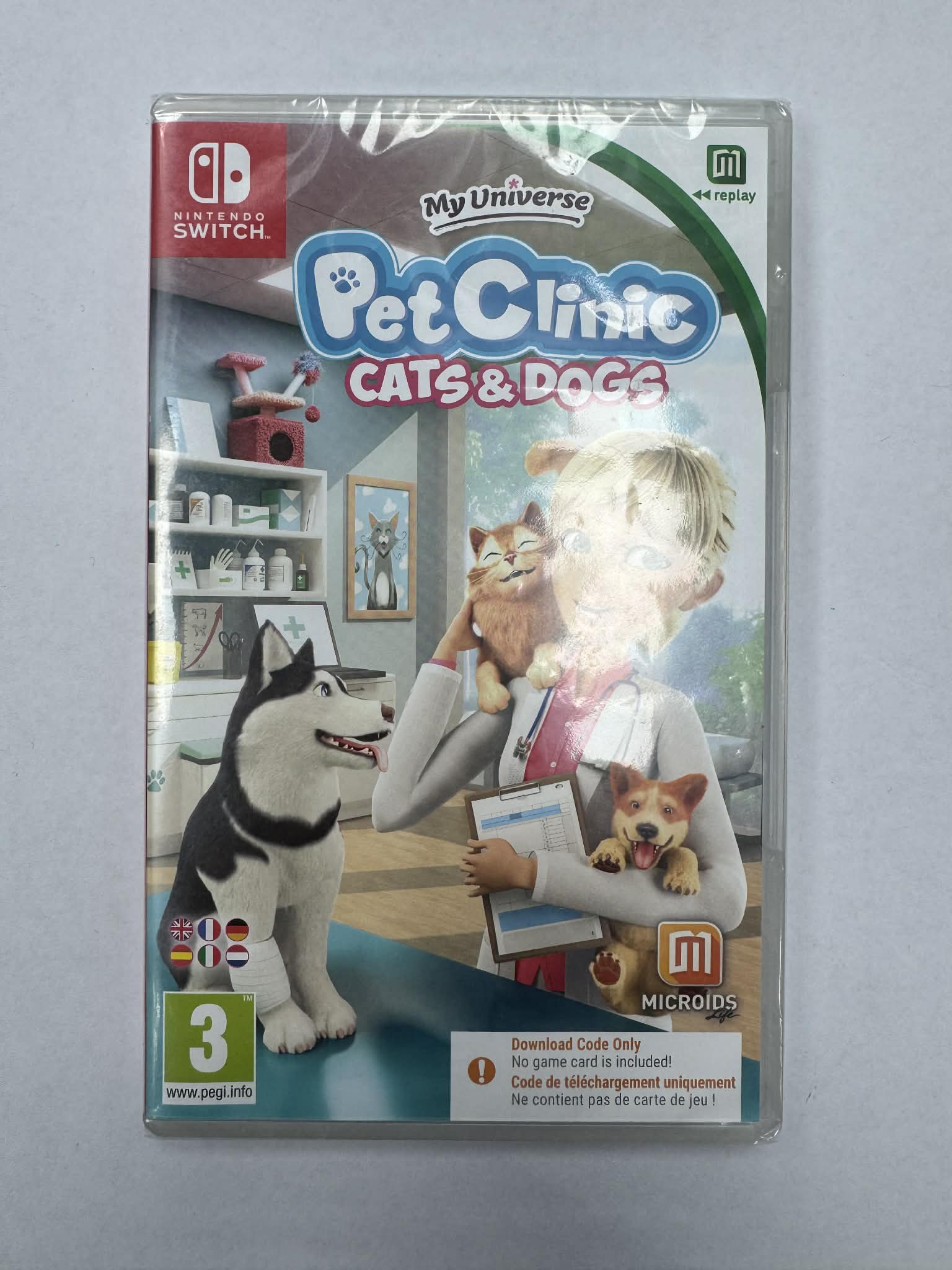 Pet Clinic Cats & Dogs. Nintendo switch.