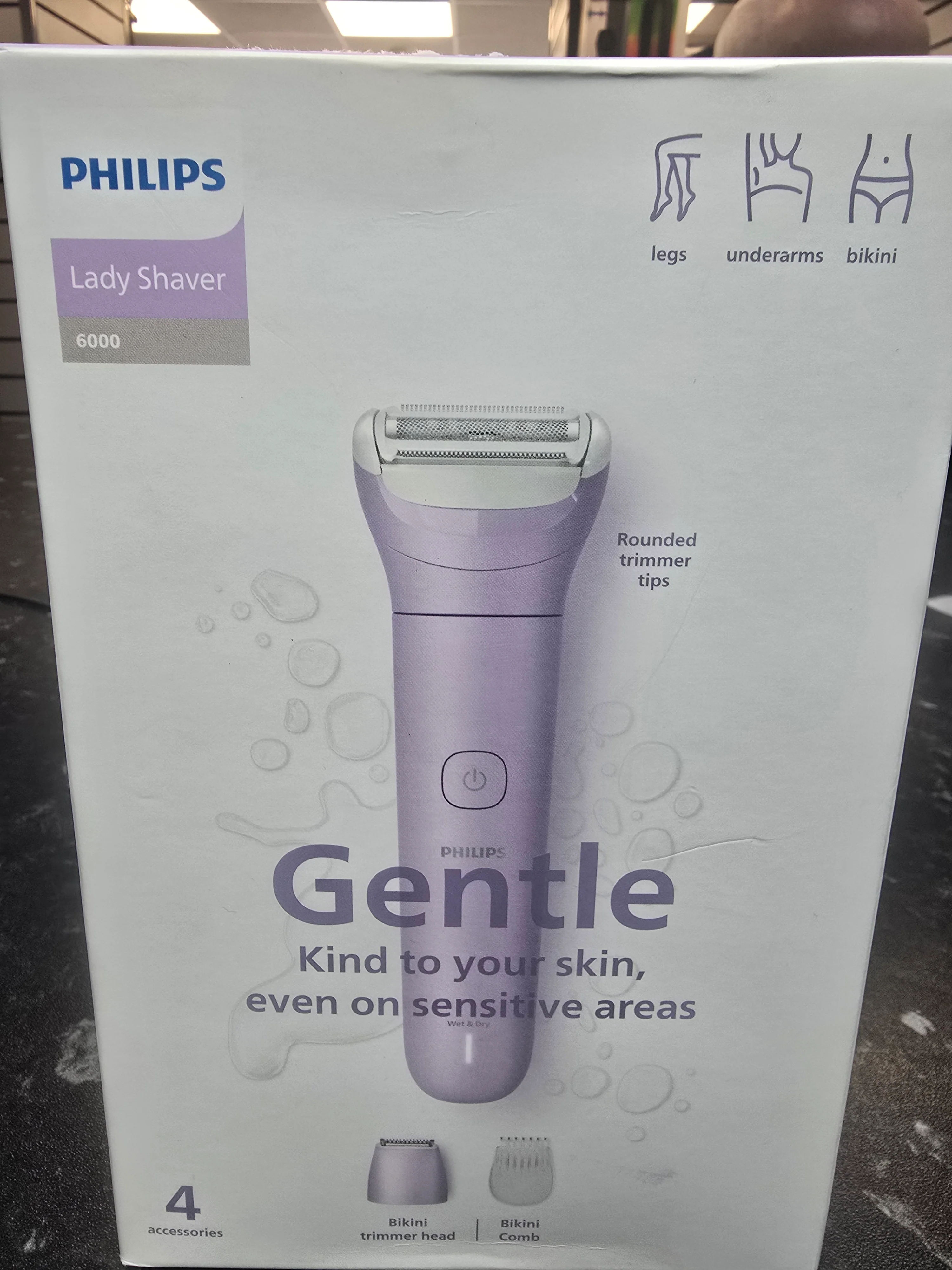 Philips Lady Shaver Series 6000 Electric Hair Remover BRL138/00 - Image 2