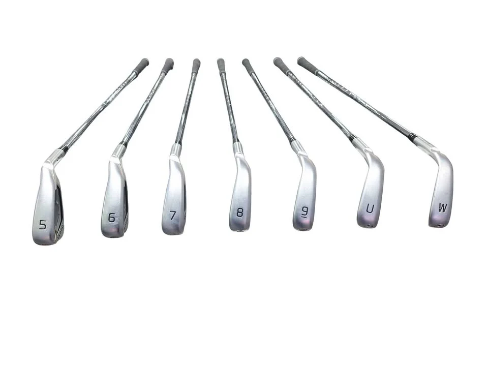 **DEAL** Ping G440 Irons / 5-9 + W&U / Black Dot / Stiff Flex Ping AWT 3.0 Shafts With PING Hoofer Lite Bag - Image 3