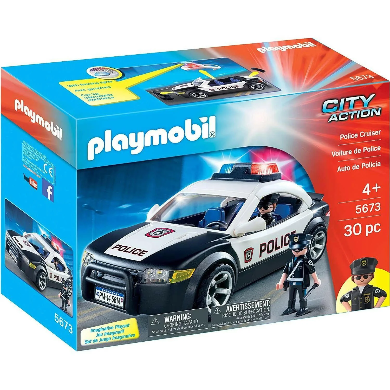 Playmobil 5673 City Action Police Cruiser - Image 4