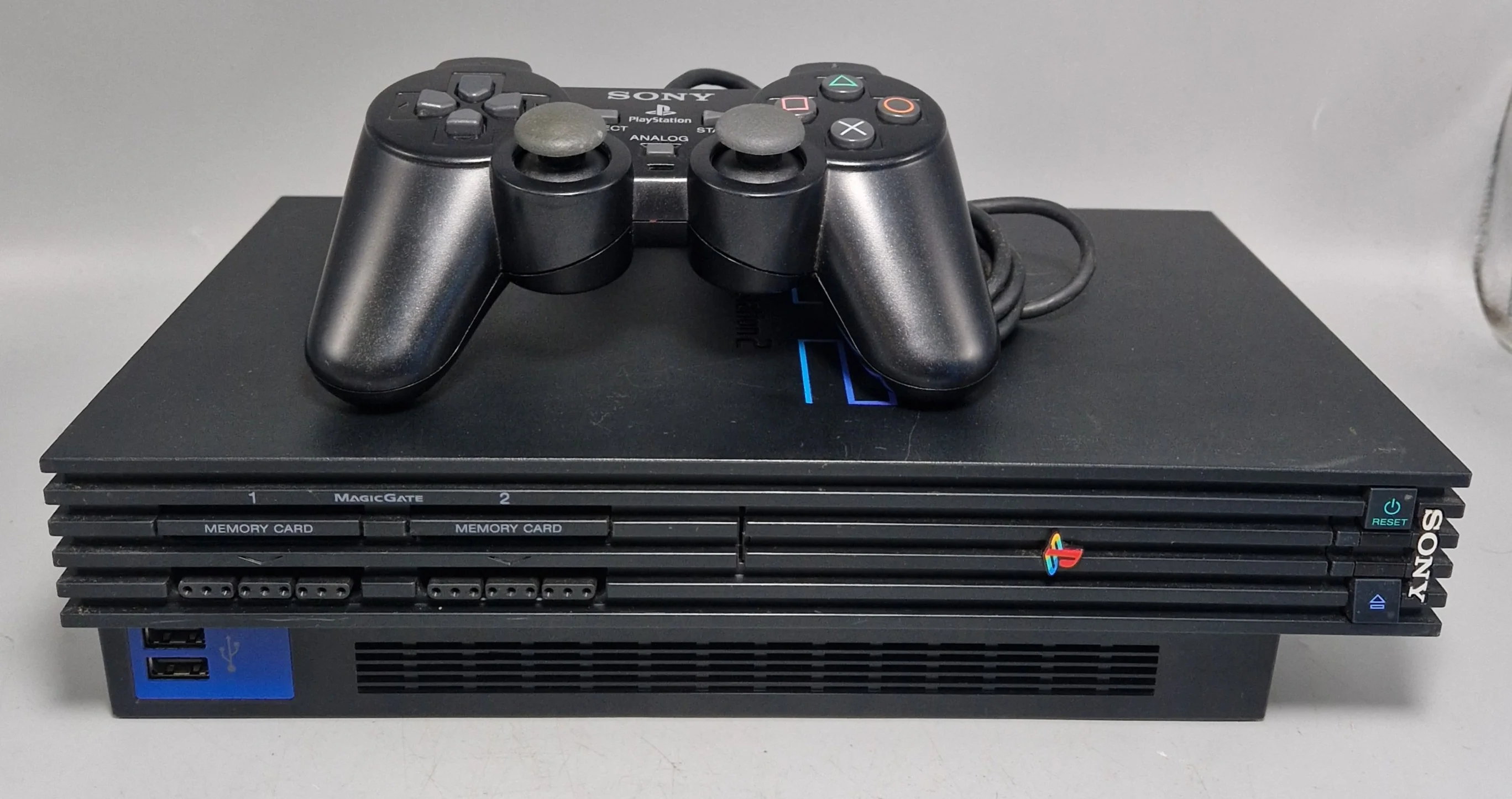 Playstation 2 Console, Black, Unboxed - Image 3