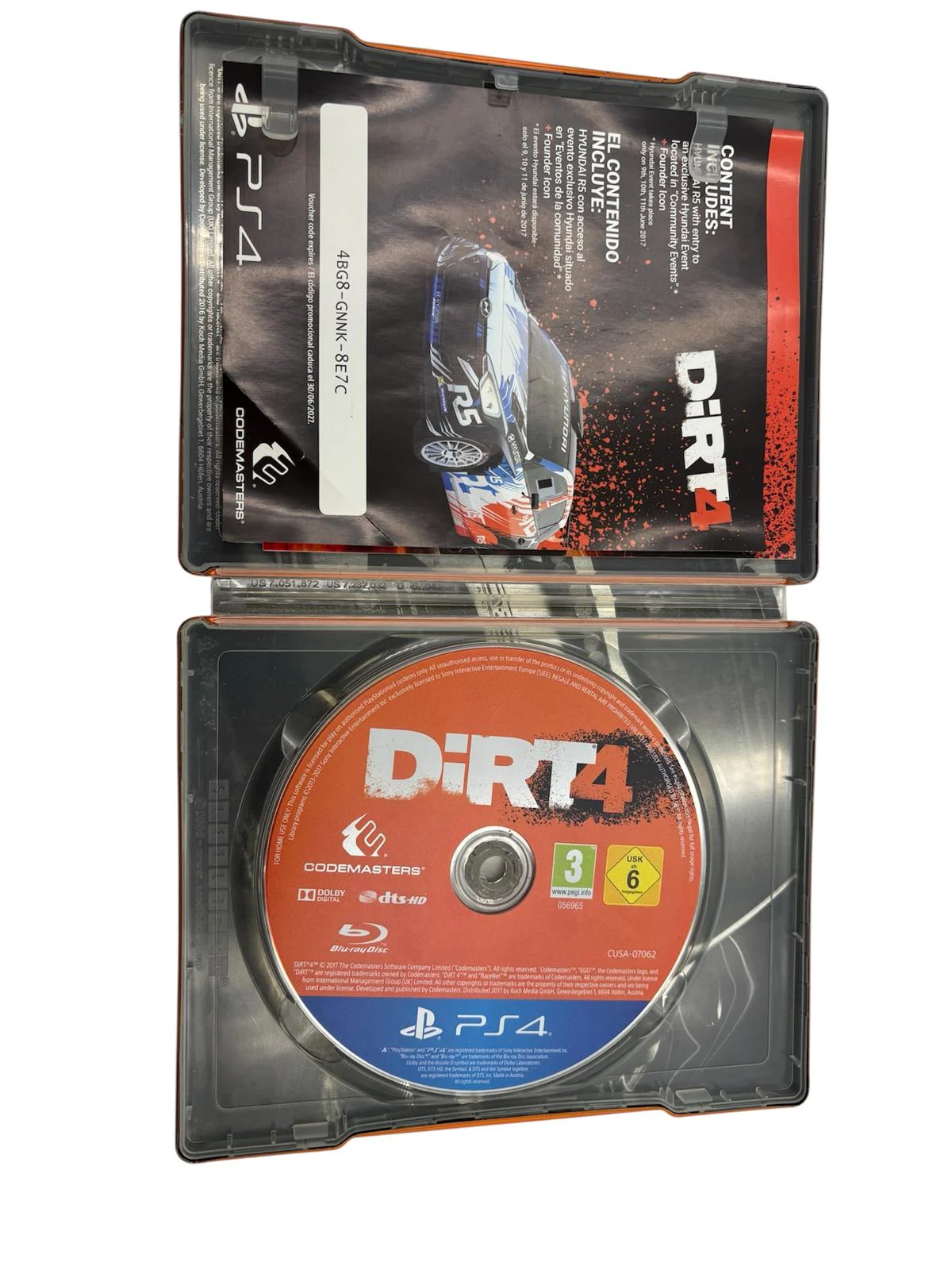 PlayStation 4 DiRT 4 Limited Edition SteelBook - Image 3