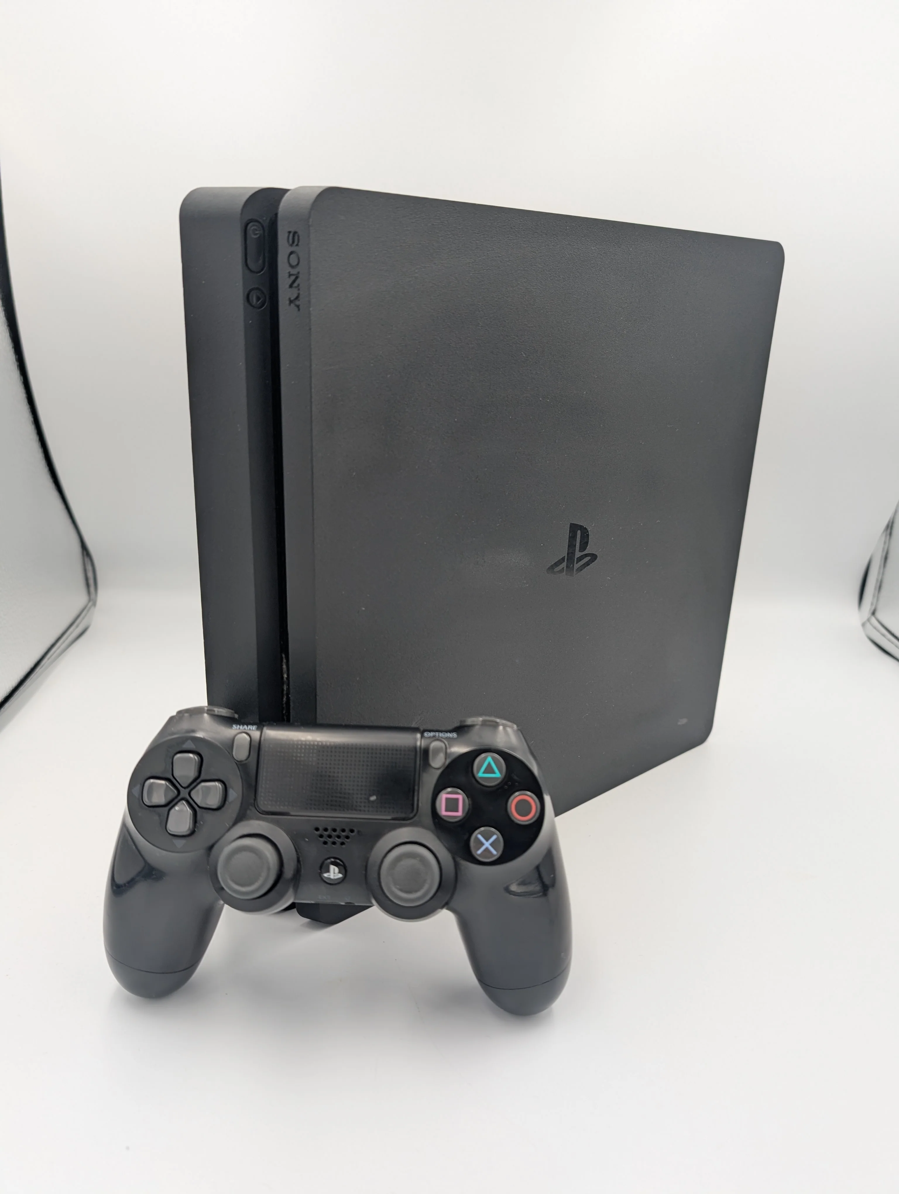 Playstation 4 Slim Console, 500GB Black, Unboxed