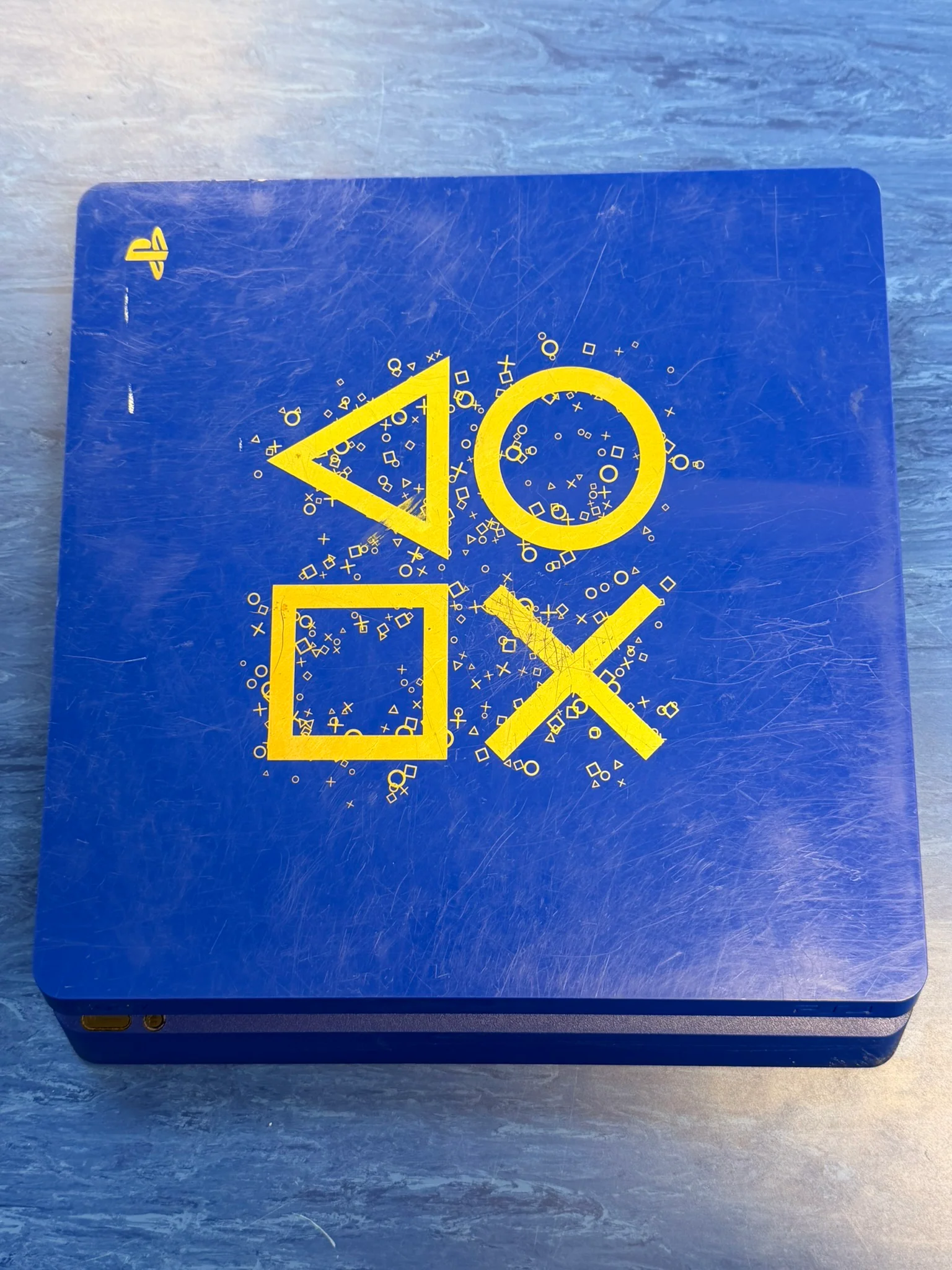 Playstation 4 Slim Console, 500GB Days Of Play Blue  ps4 - Image 2