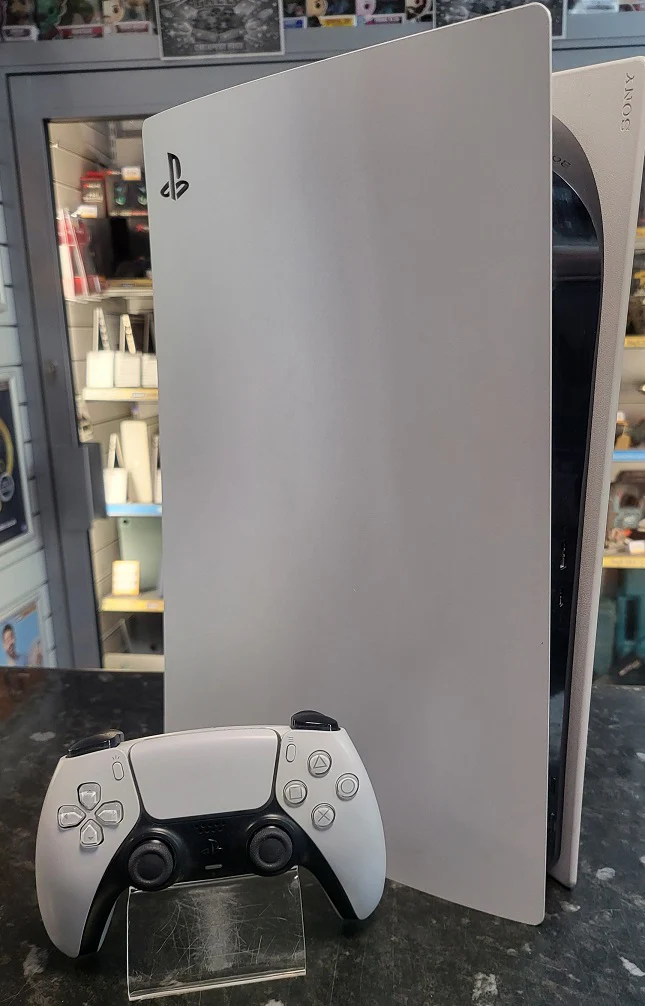 Playstation 5 Digital Console - 825GB - White - With Controller