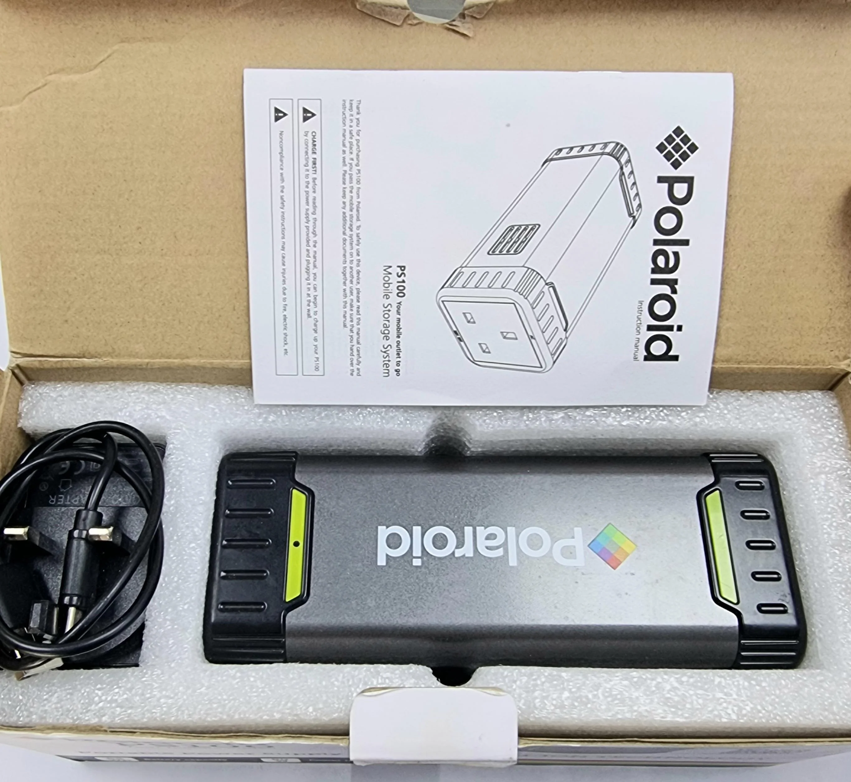 polaroid ps100 portable power supply boxed - Image 2