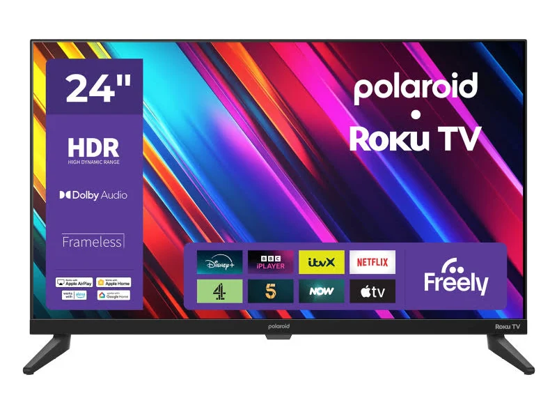Polaroid Roku TV 24" HD Smart LED (P24RR1314U)