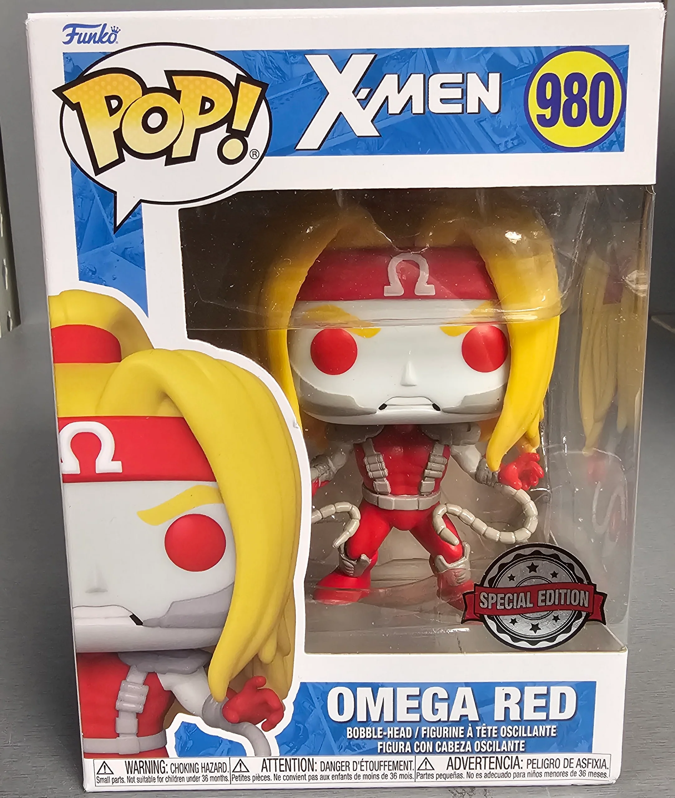 Pop Marvel X-Men 3.75 Inch Action Figure Exclusive - Omega Red #980 **Collection Only** - Image 2