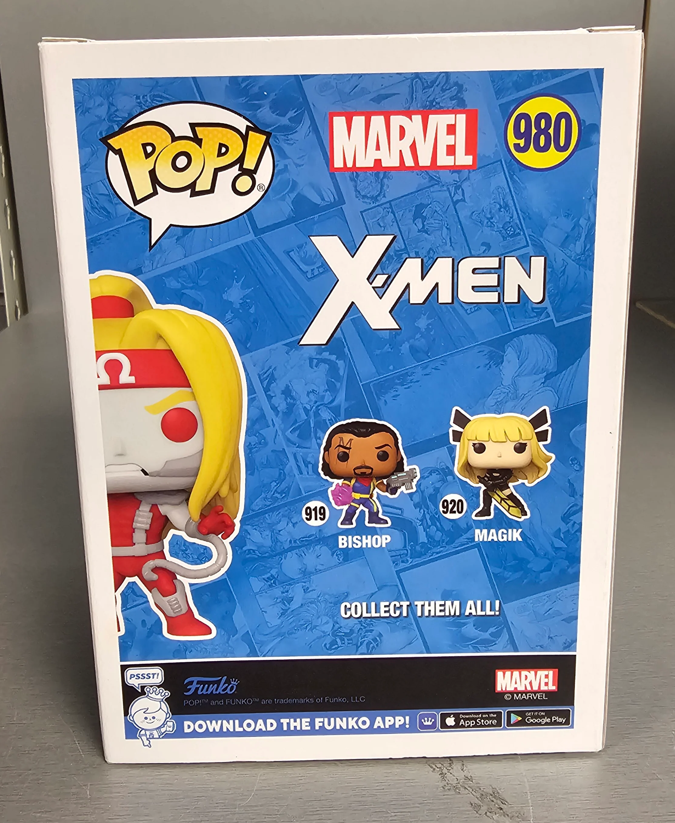 Pop Marvel X-Men 3.75 Inch Action Figure Exclusive - Omega Red #980 **Collection Only** - Image 4