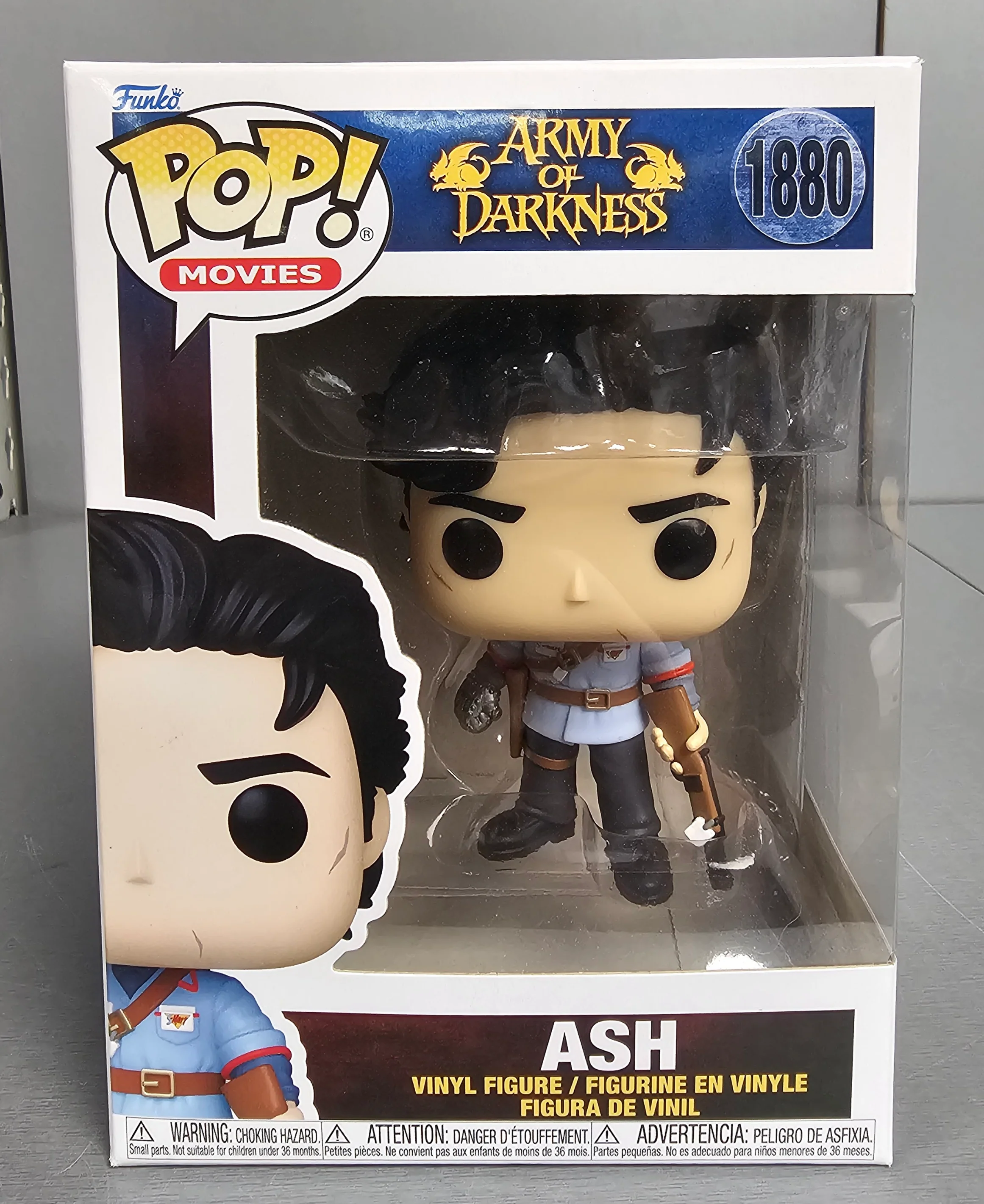 POP! Movies: Army of Darkness - Ash (with Boomstick) #1880 **Collection Only** - Image 2