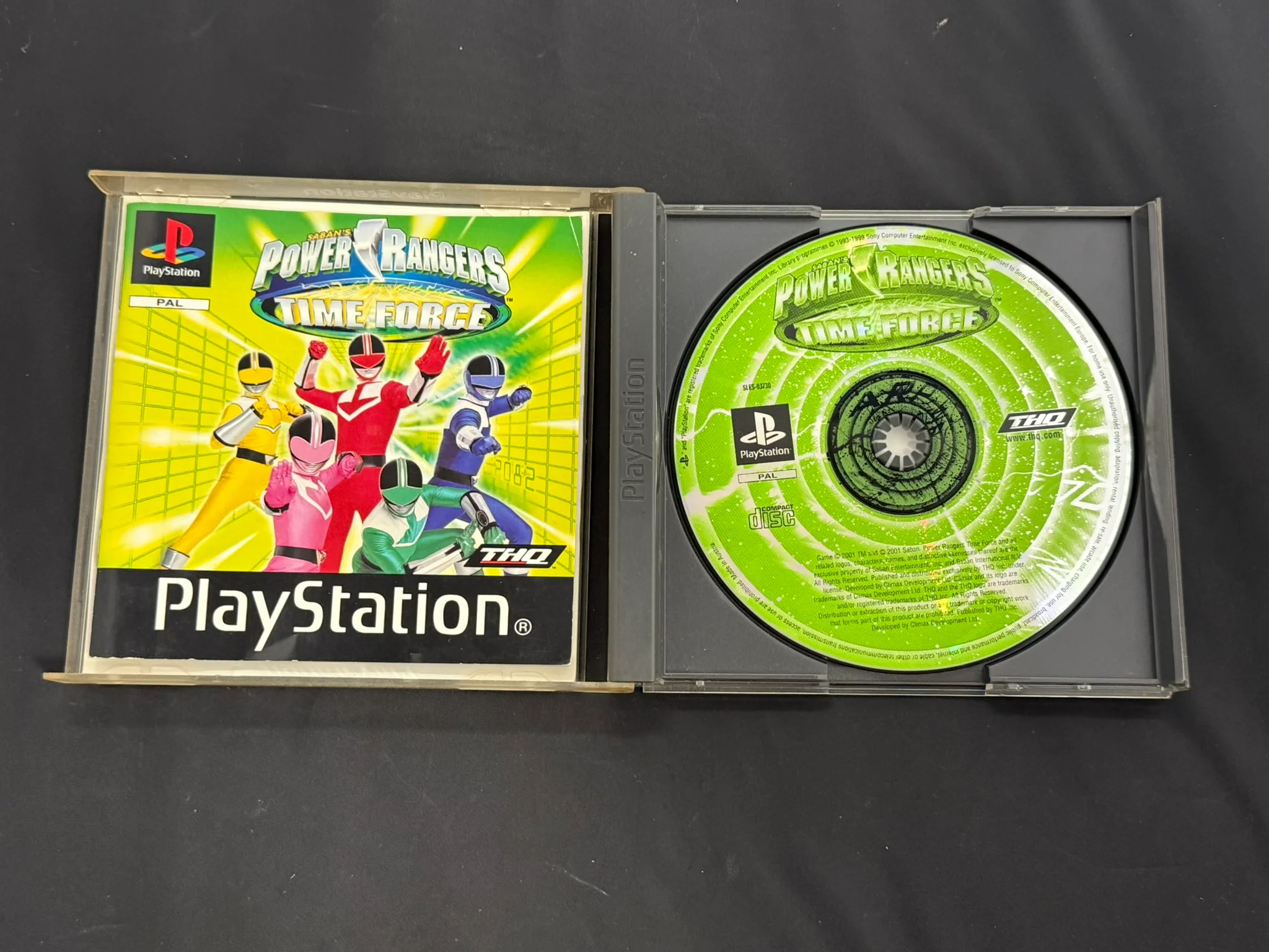 ps1 playstation one power rangers time force - Image 2