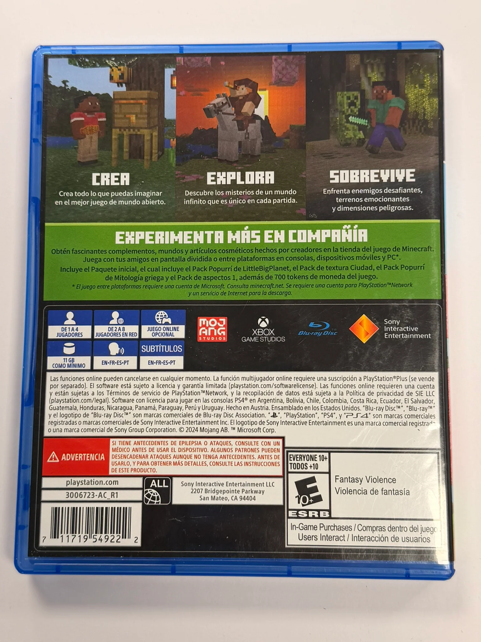 ps4 minecraft spanish edition - Image 2