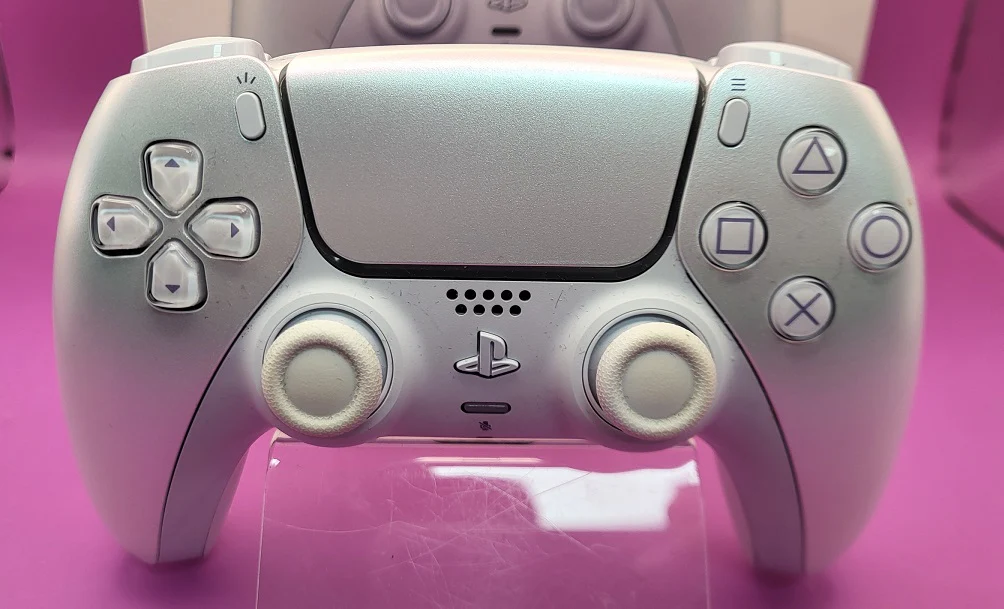 PS5 Official DualSense Controller - Chroma Pearl - Boxed - Image 2