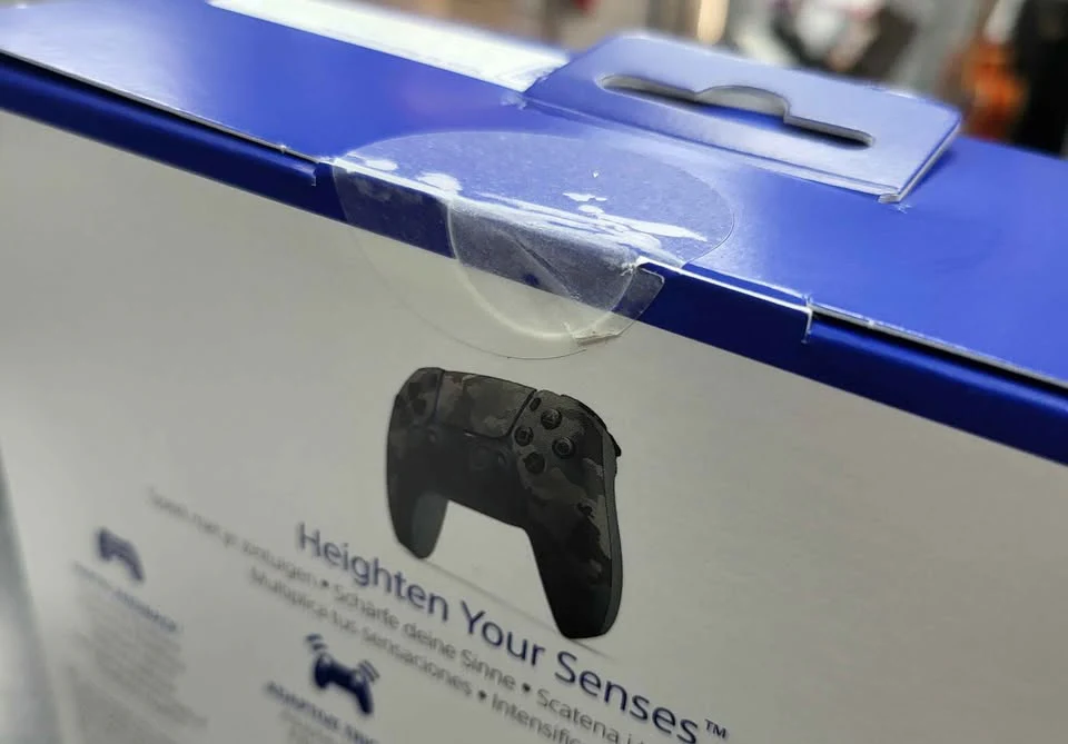 PS5 Official DualSense Controller - Grey Camouflage. New And Sealed - Image 2