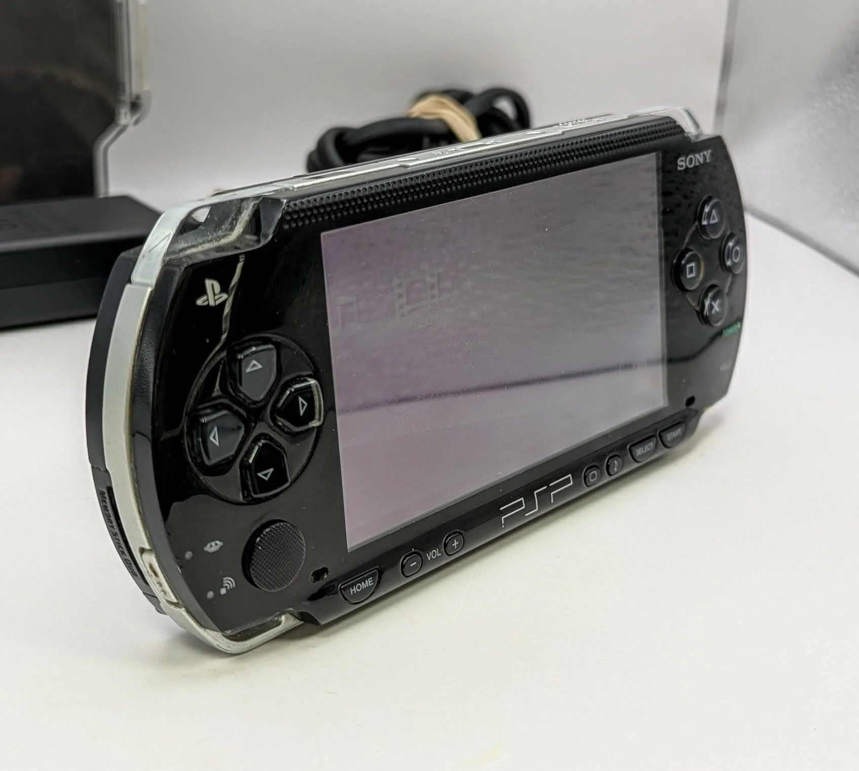 PSP Original Console, Black, Unboxed, W/ Carry Case - Image 2