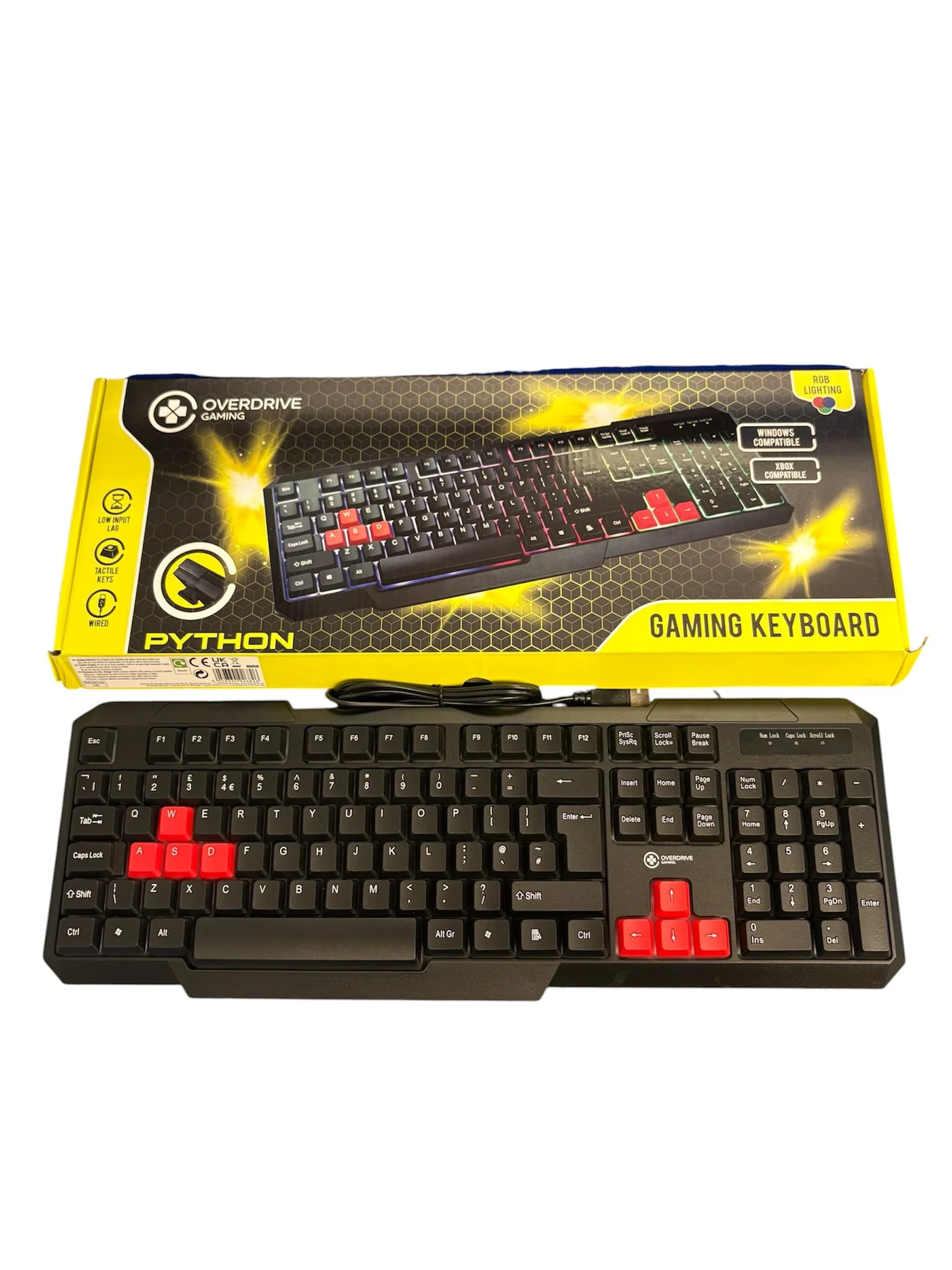 Python RGB Gaming Keyboard *Collection Only* - Image 2