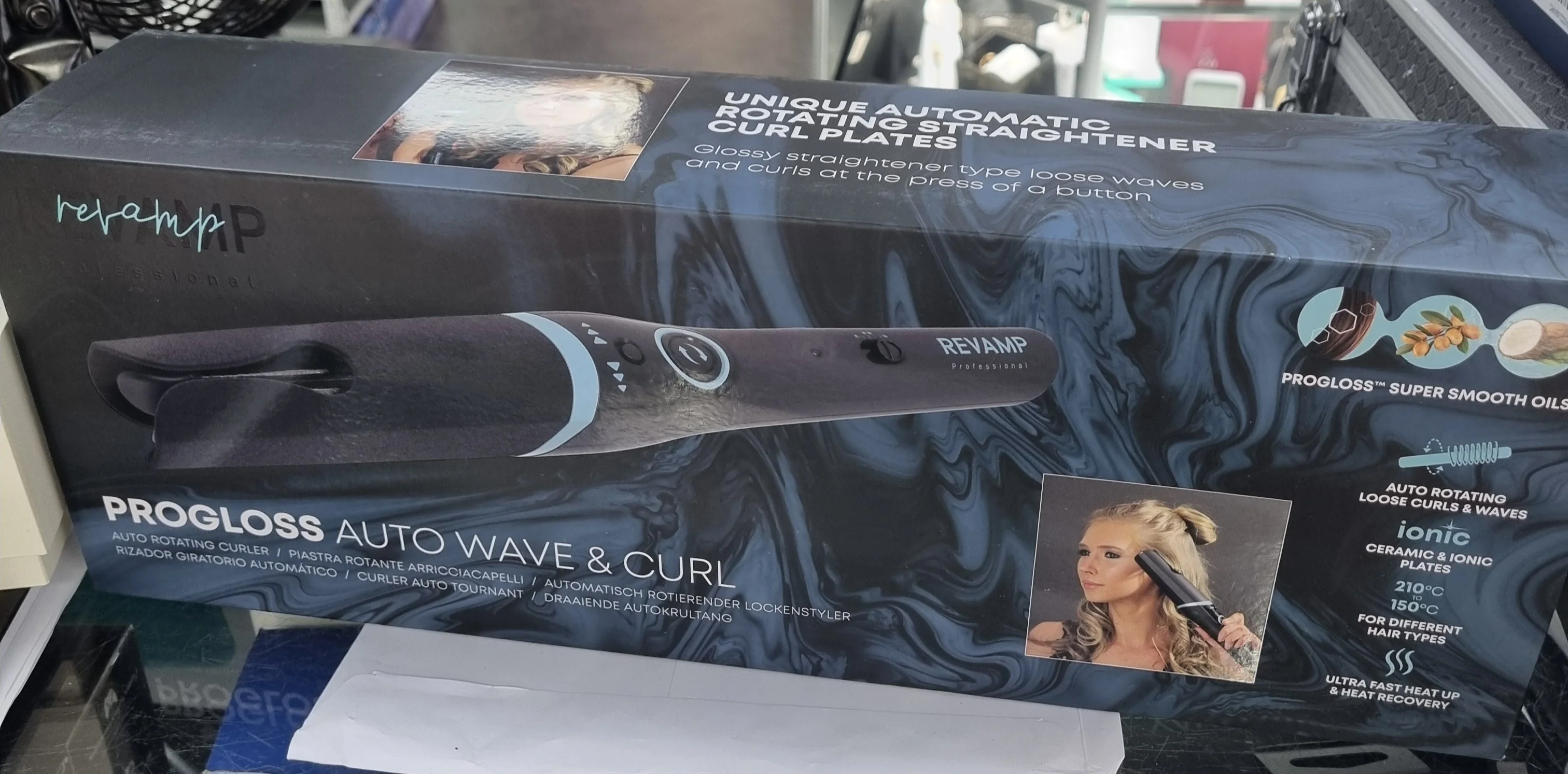 Revamp Auto Waveand Curl Automatic Hair Curler new - Image 3