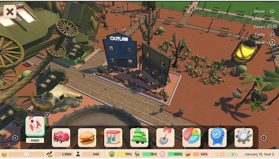 RollerCoaster Tycoon Adventures Deluxe - PS5 - Great Yarmouth - Image 2