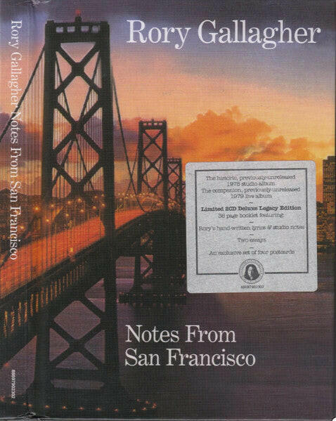 Rory Gallagher -  Notes from San Francisco