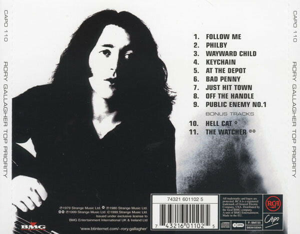 Rory Gallagher – Top Priority - Image 2