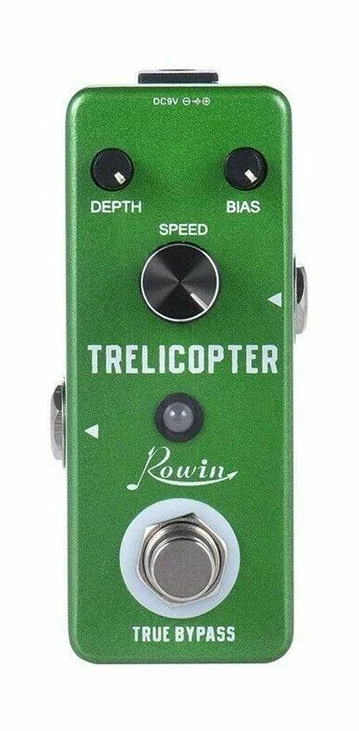 Rowin Lef-327 Trelicopter Optical Tremolo Huge Range Of Speeds And