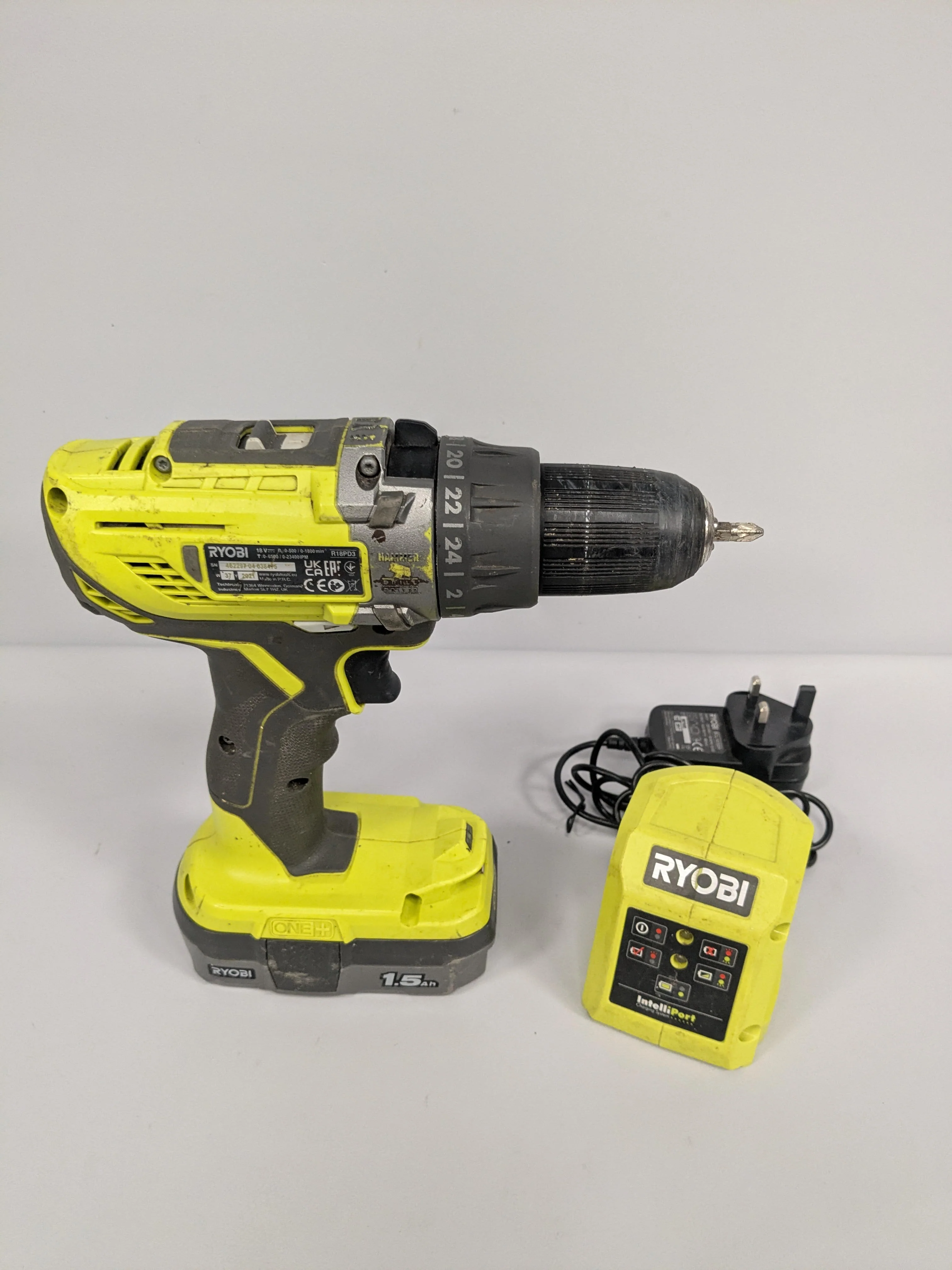 Ryobi R18PD3 One+ Combi Drill 18V - Image 3