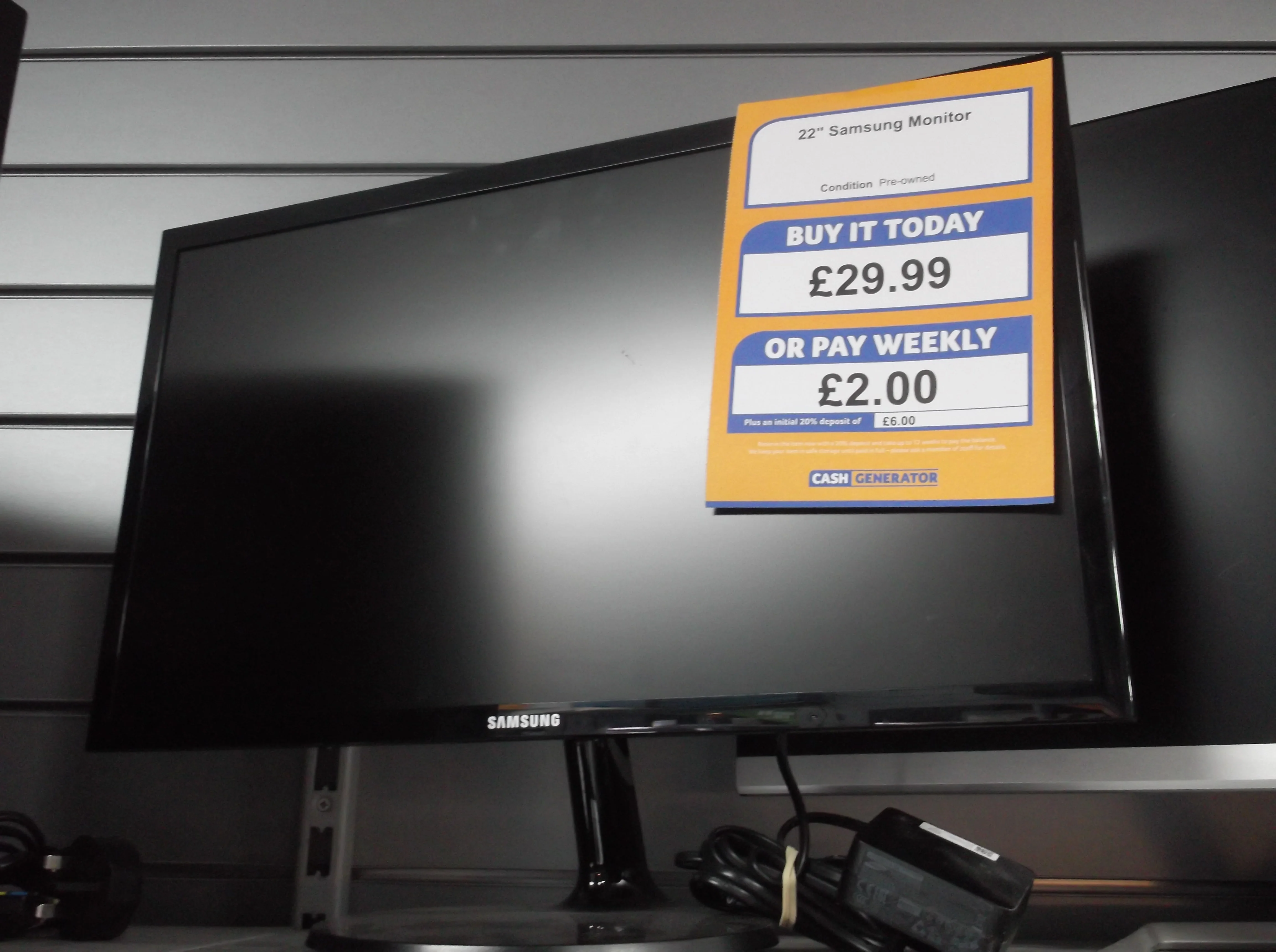 Samsung 22" Monitor - Image 2
