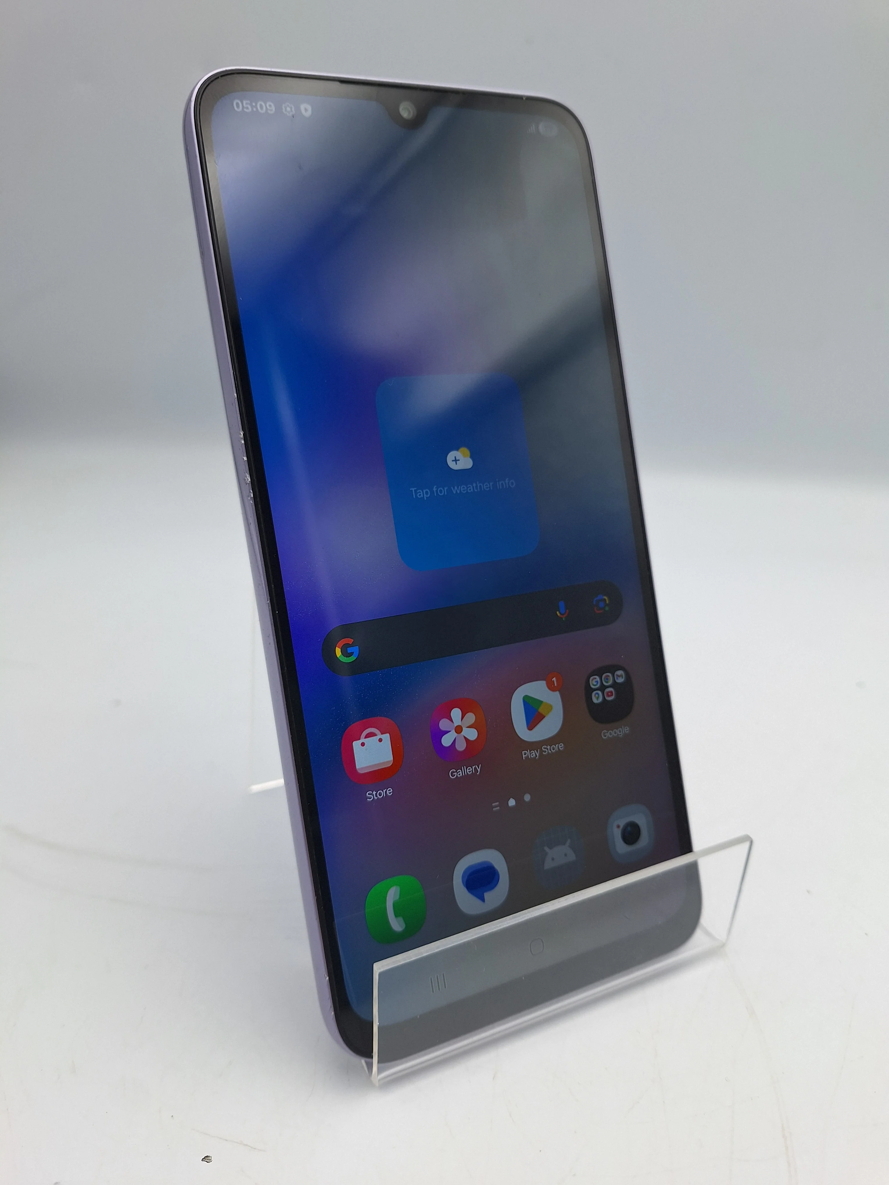 Samsung galaxy A05S 128GB purple smartphone unlocked unboxed