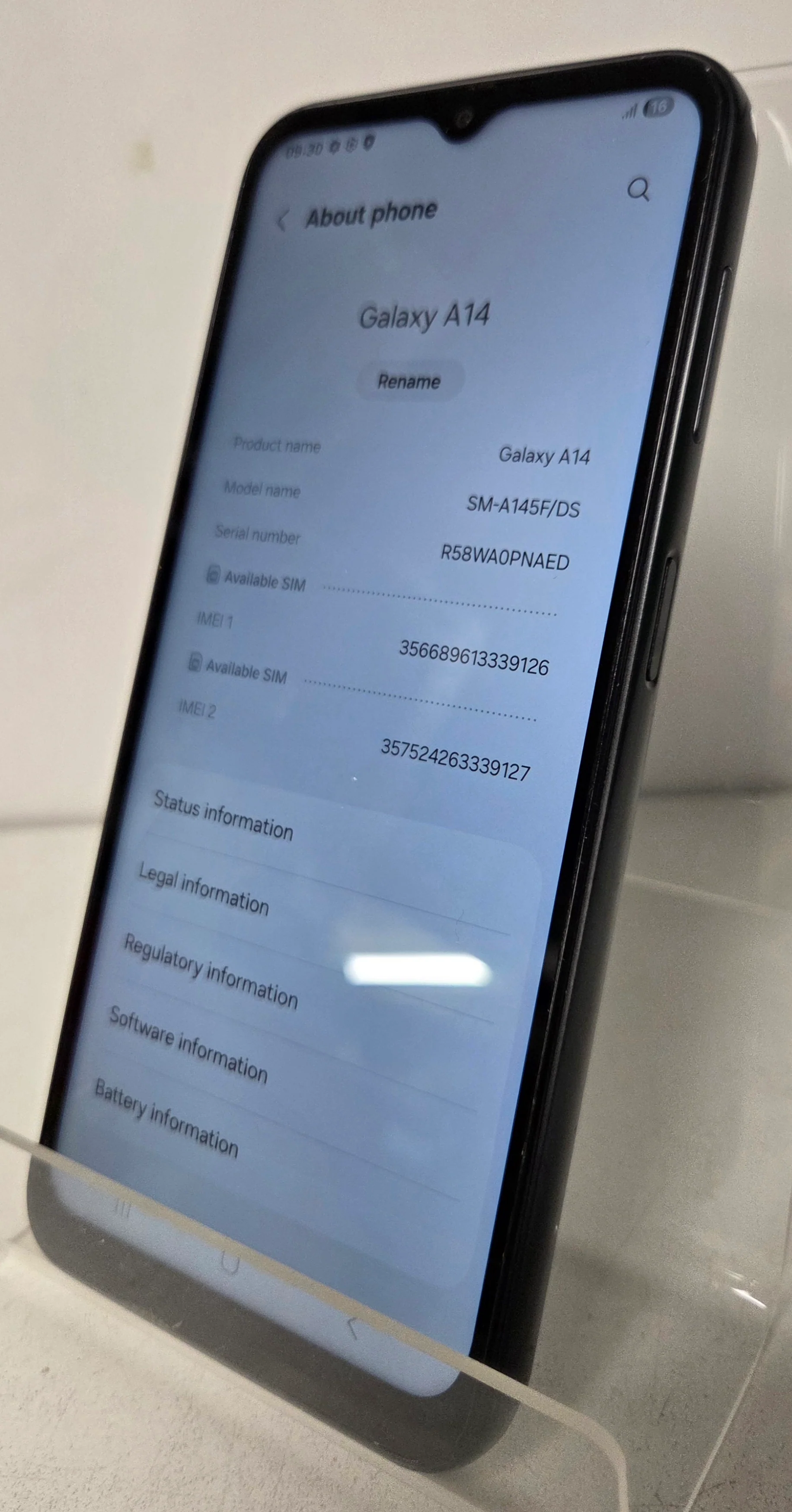 Samsung Galaxy A14 128GB Black - Unlocked - Image 3