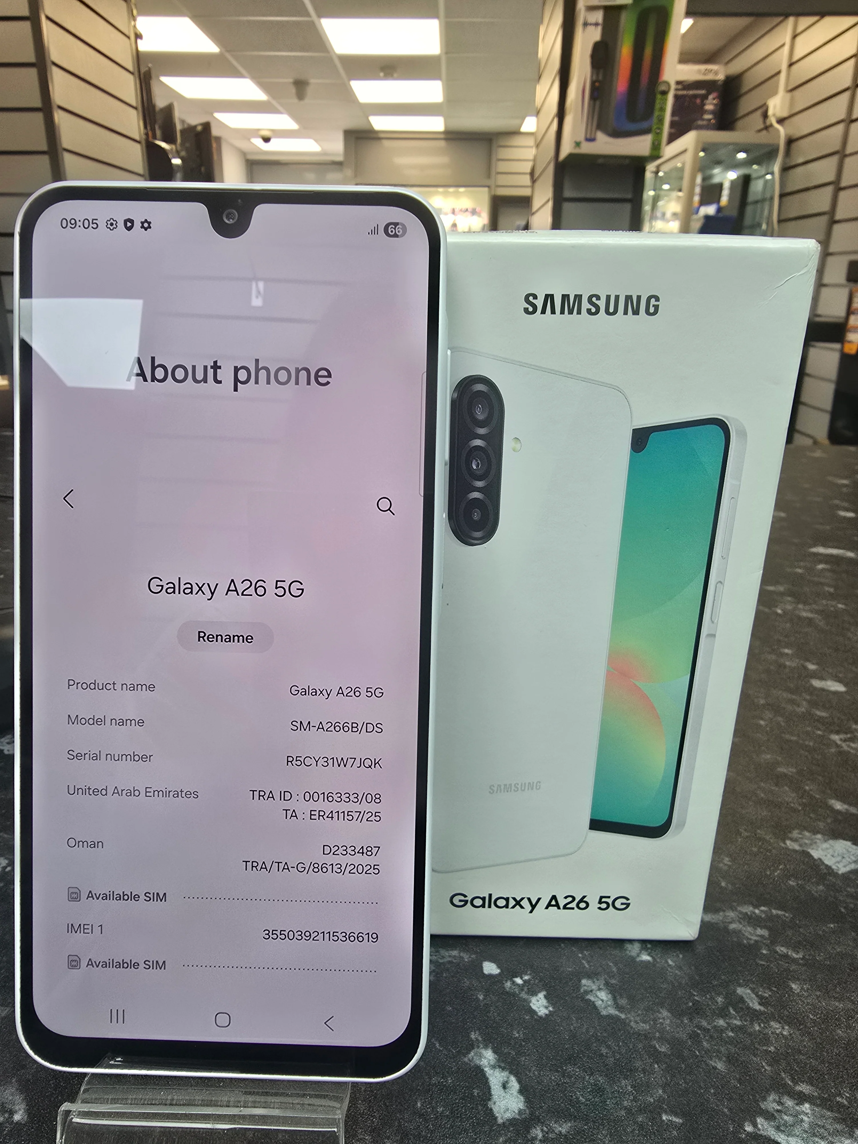 Samsung Galaxy A26 5G 128GB United Arab Emirates model - Image 2
