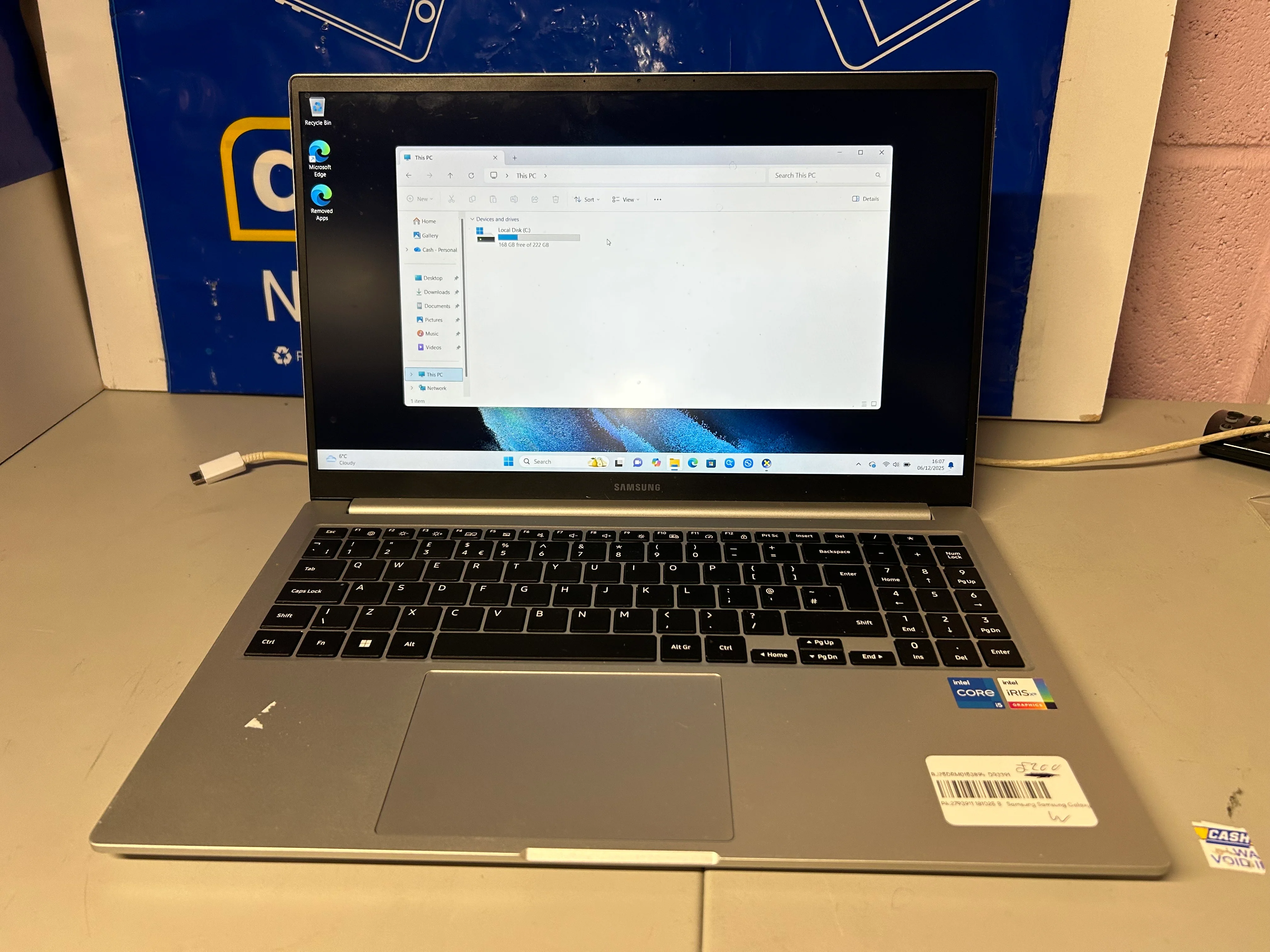 Samsung Galaxy Book NP750XDA 15" W11 - Image 2