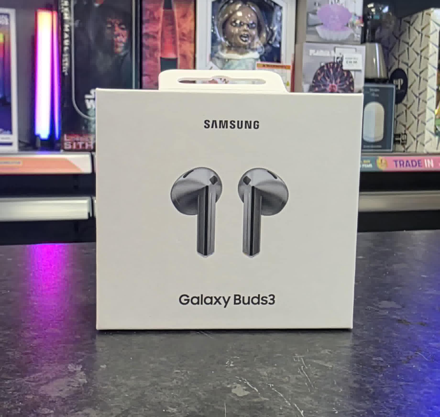 Samsung Galaxy Buds3 True Wireless In-Ear Earbuds - Silver - Image 2