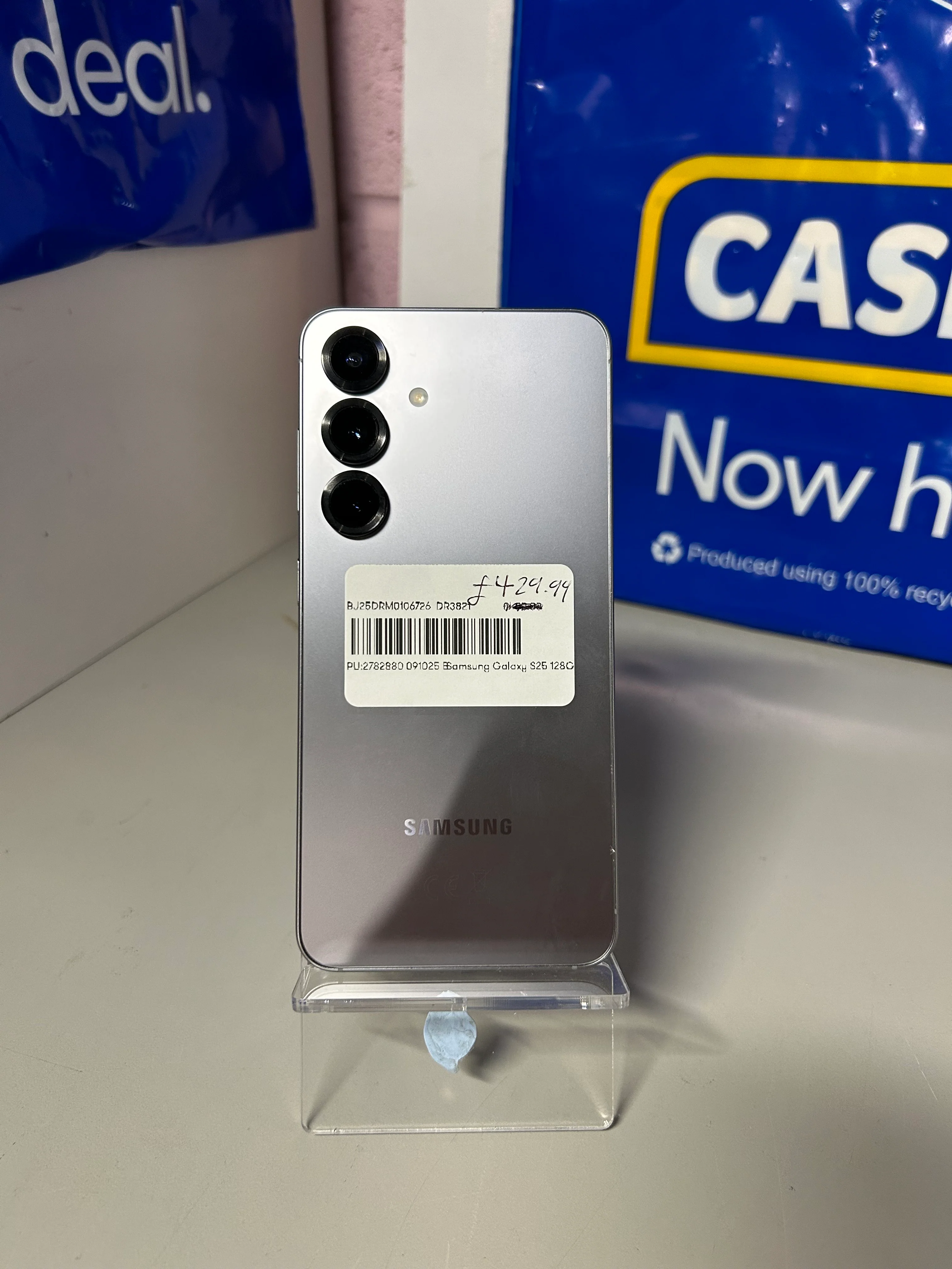 Samsung Galaxy S25 128GB Icy Blue, Unlocked B unboxed - Image 4