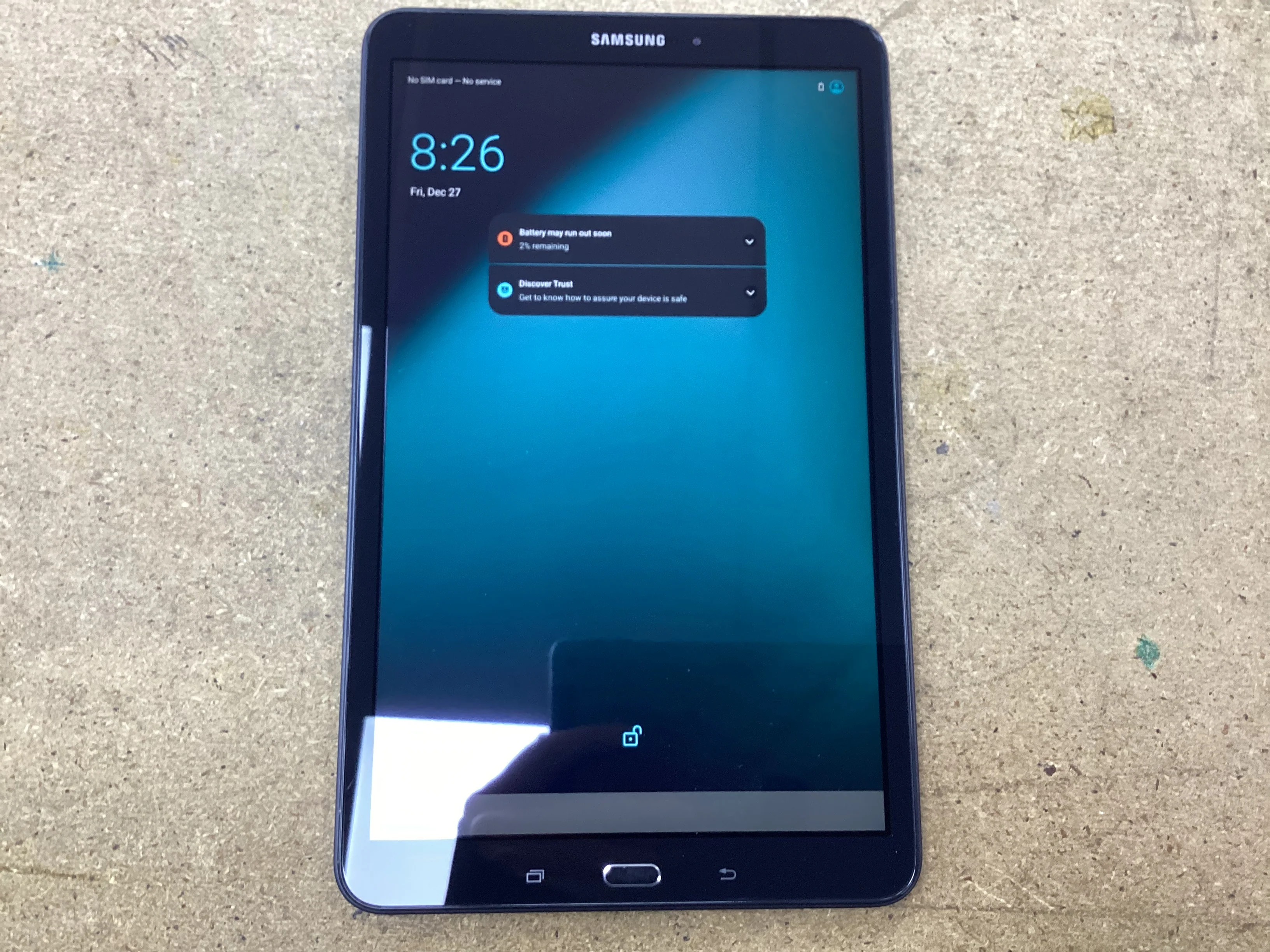 Samsung Galaxy Tab A T580 10.1" (2016) 32GB Grey, WiFi B