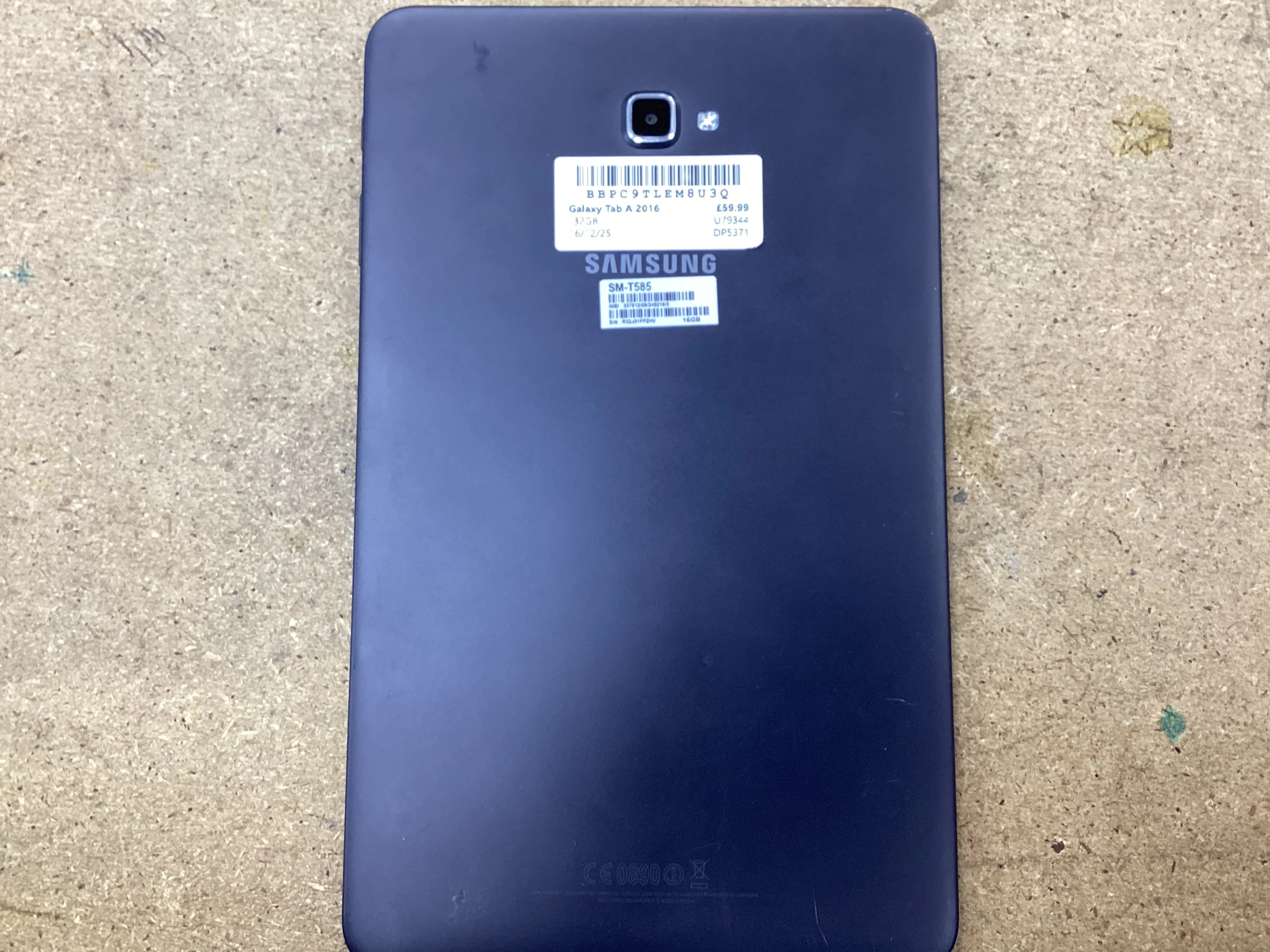 Samsung Galaxy Tab A T580 10.1" (2016) 32GB Grey, WiFi B - Image 3