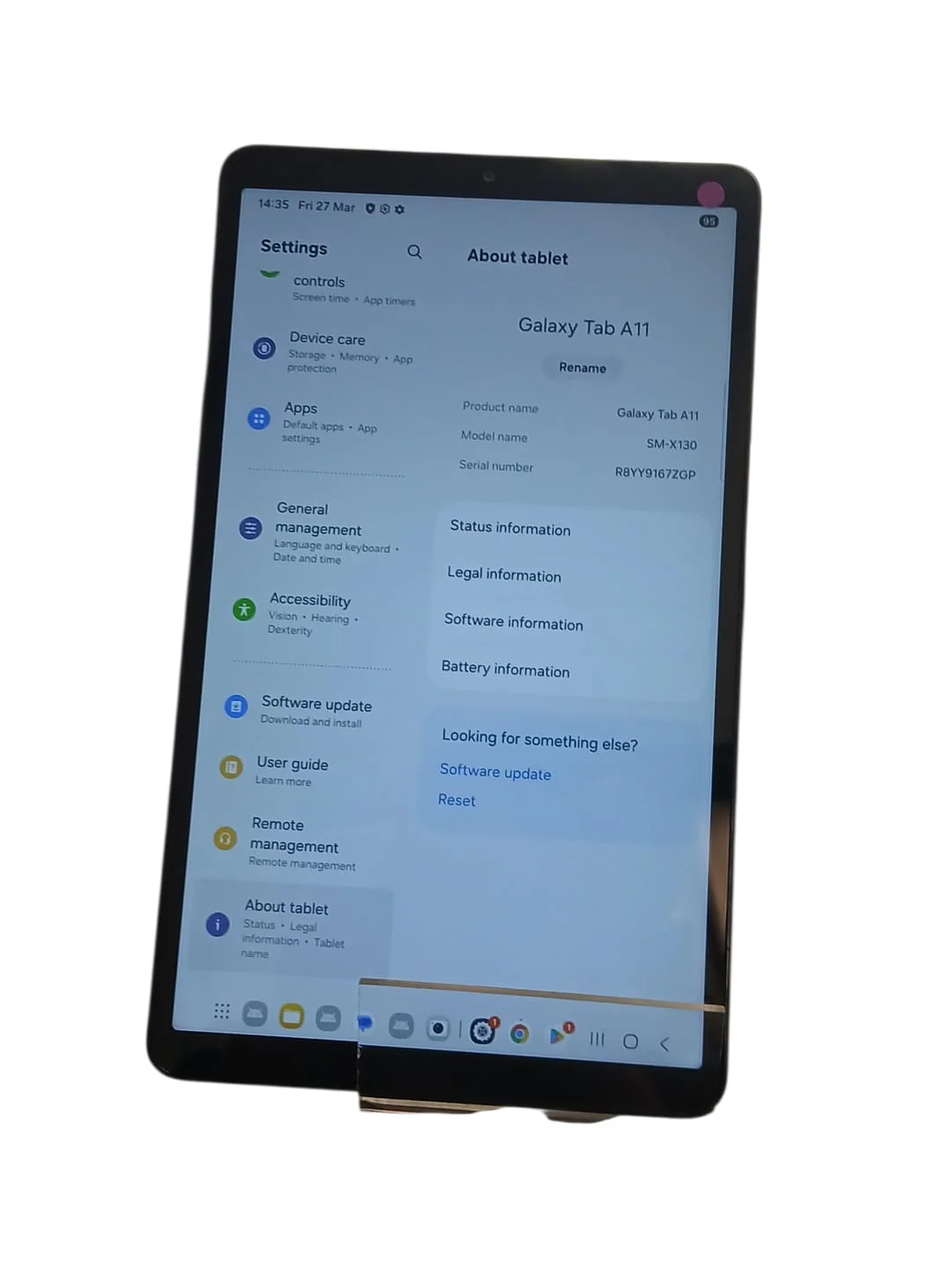 Samsung Galaxy Tab A11 64GB - 2 YEAR WARRANTY - Image 2