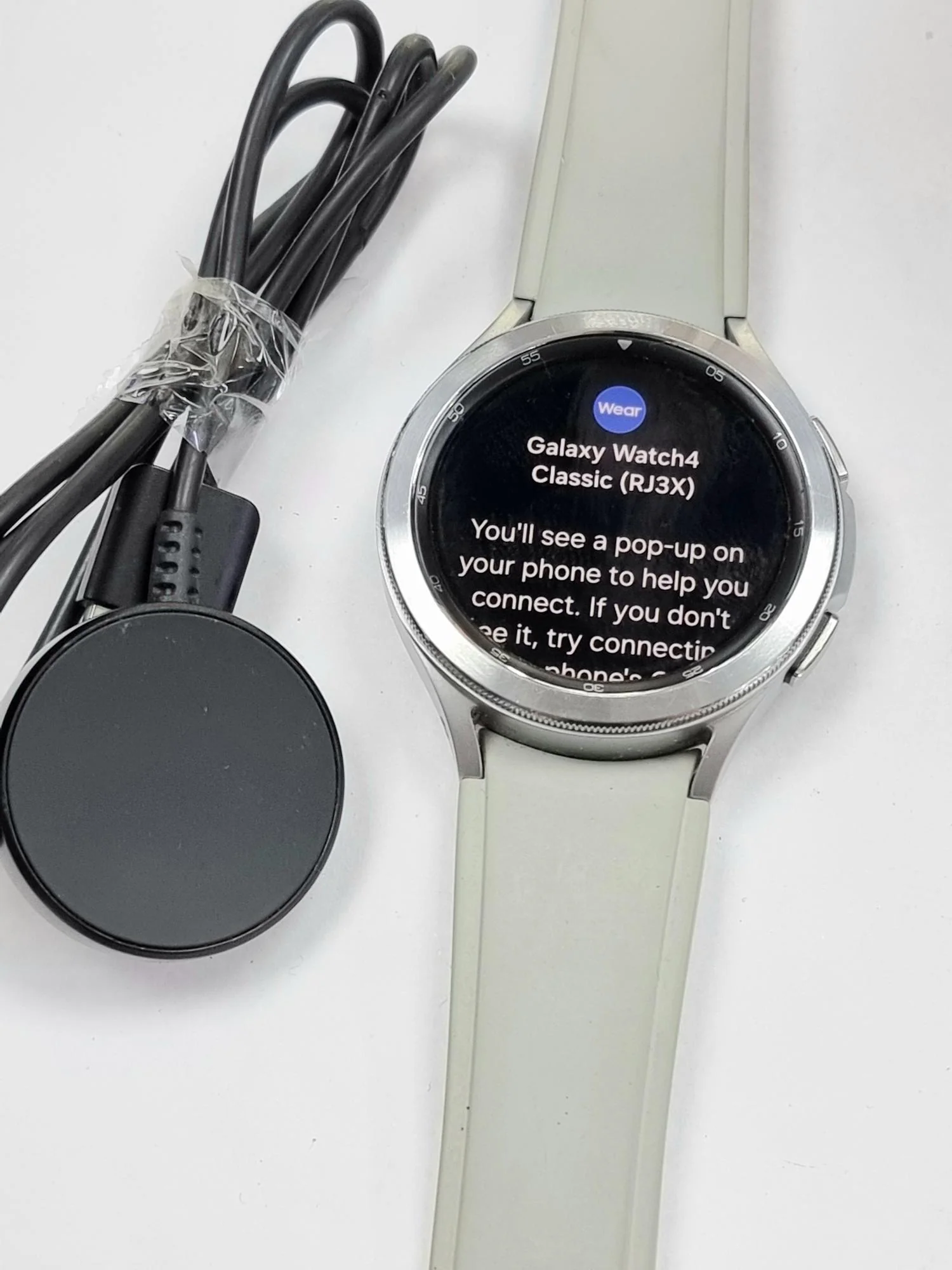 Samsung Galaxy Watch4 Sm-r890 46mm Classic Gps Smartwatch Silver - Image 3
