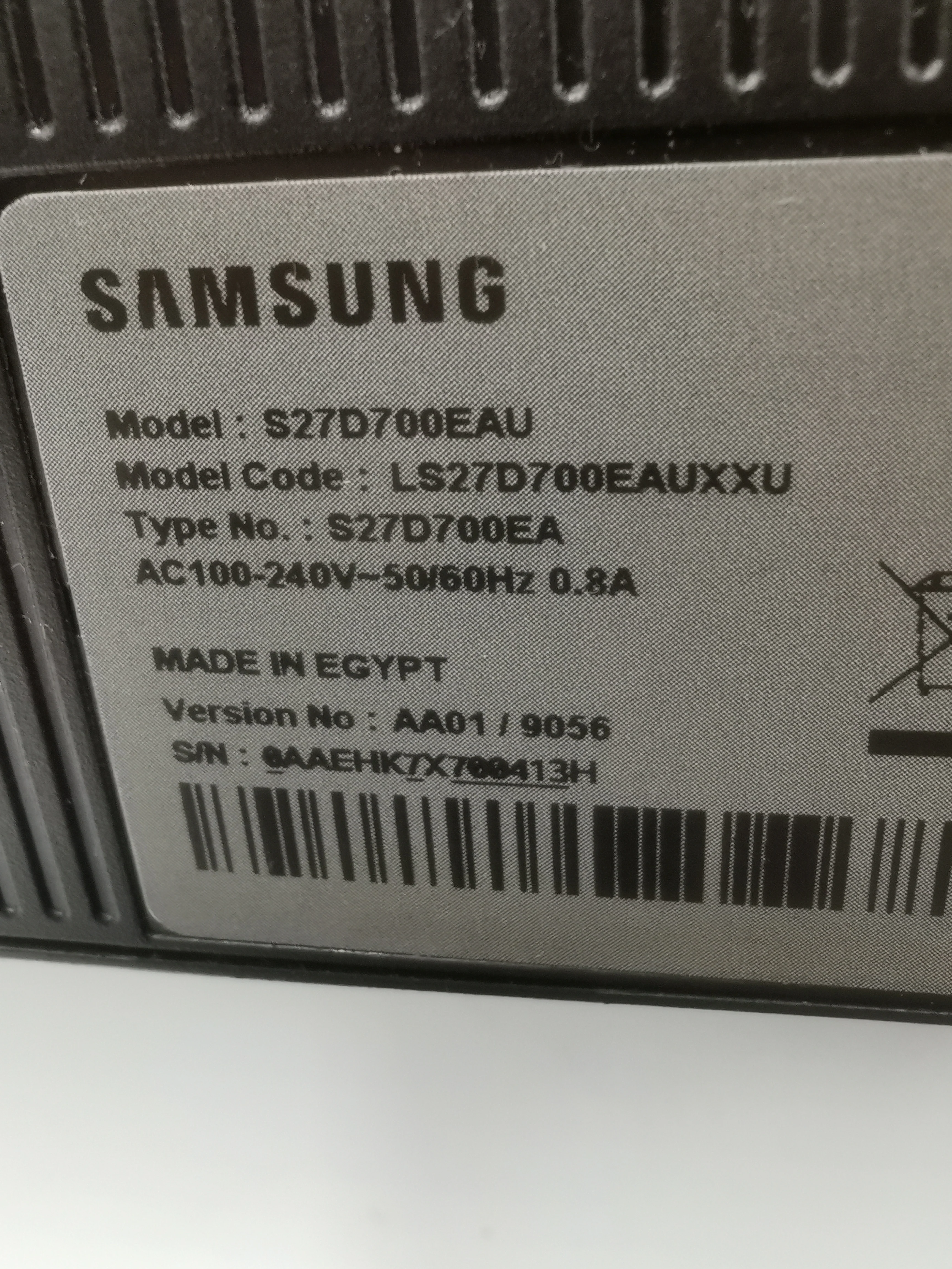 Samsung ViewFinity S7 S27D700EAU 27" 4K UHD LED Monitor, - Image 3