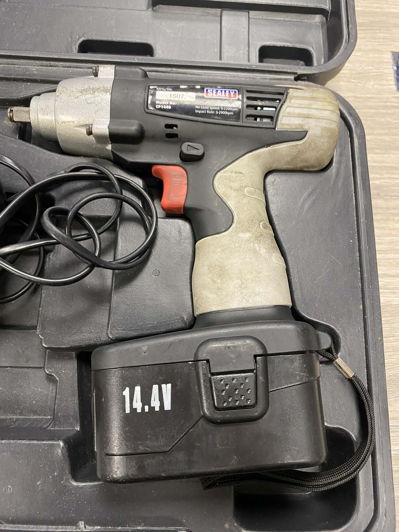 SEALEY CORDLESS IMPACT WRENCH CP1440 - Image 2