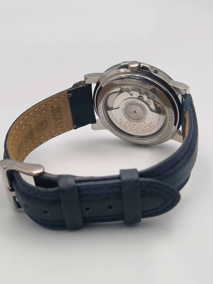 Sewills Admiralty “Ark Royal” Wristwatch – Automatic – Military Style – Unboxex With Leather Strap - Image 3