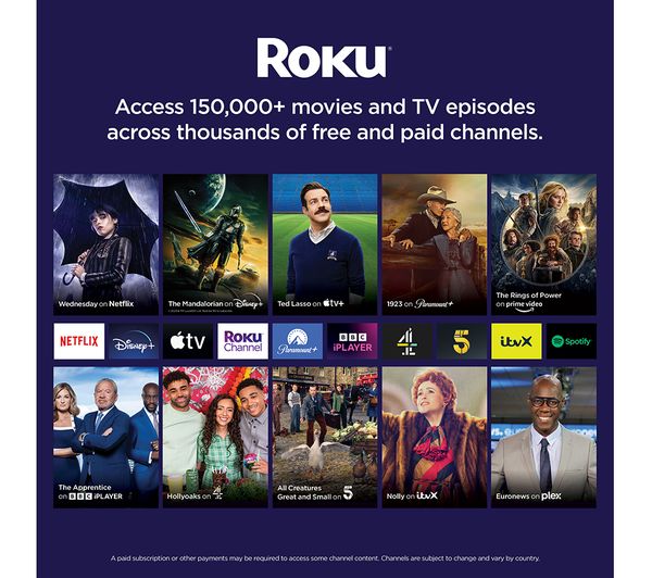 SHARP 4T-C50FJ7KL1FB 50" Smart 4K Ultra HD HDR LED TV **Collection Only** - Image 5