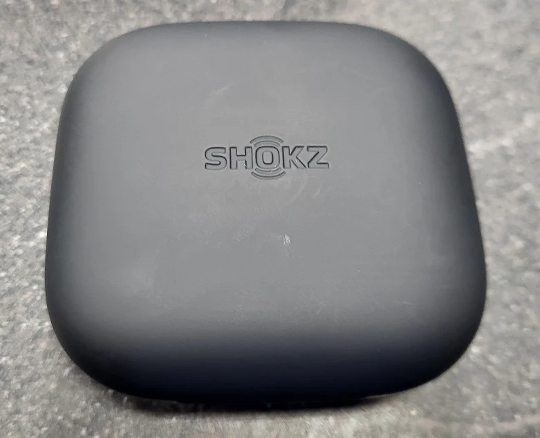 Shokz OpenFit Air Bluetooth TWS Open-Ear Headphones - Black - Boxed - Image 3