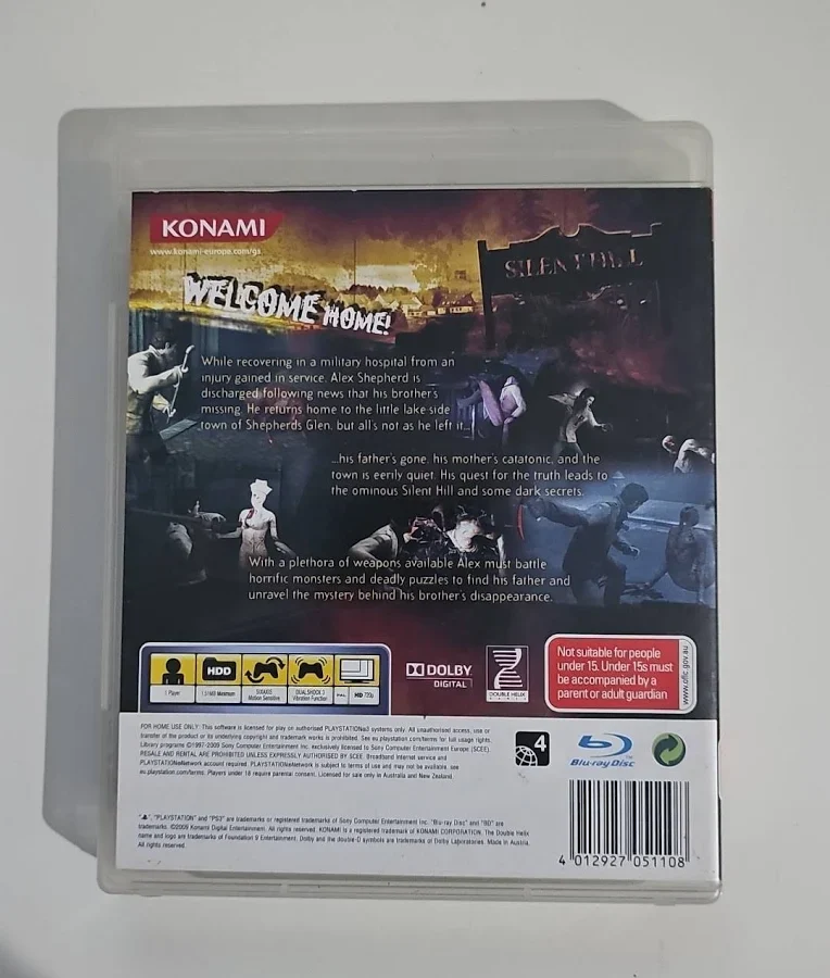 Silent Hill Homecoming Sony Playstation 3 Console Game Ps3 - Image 2