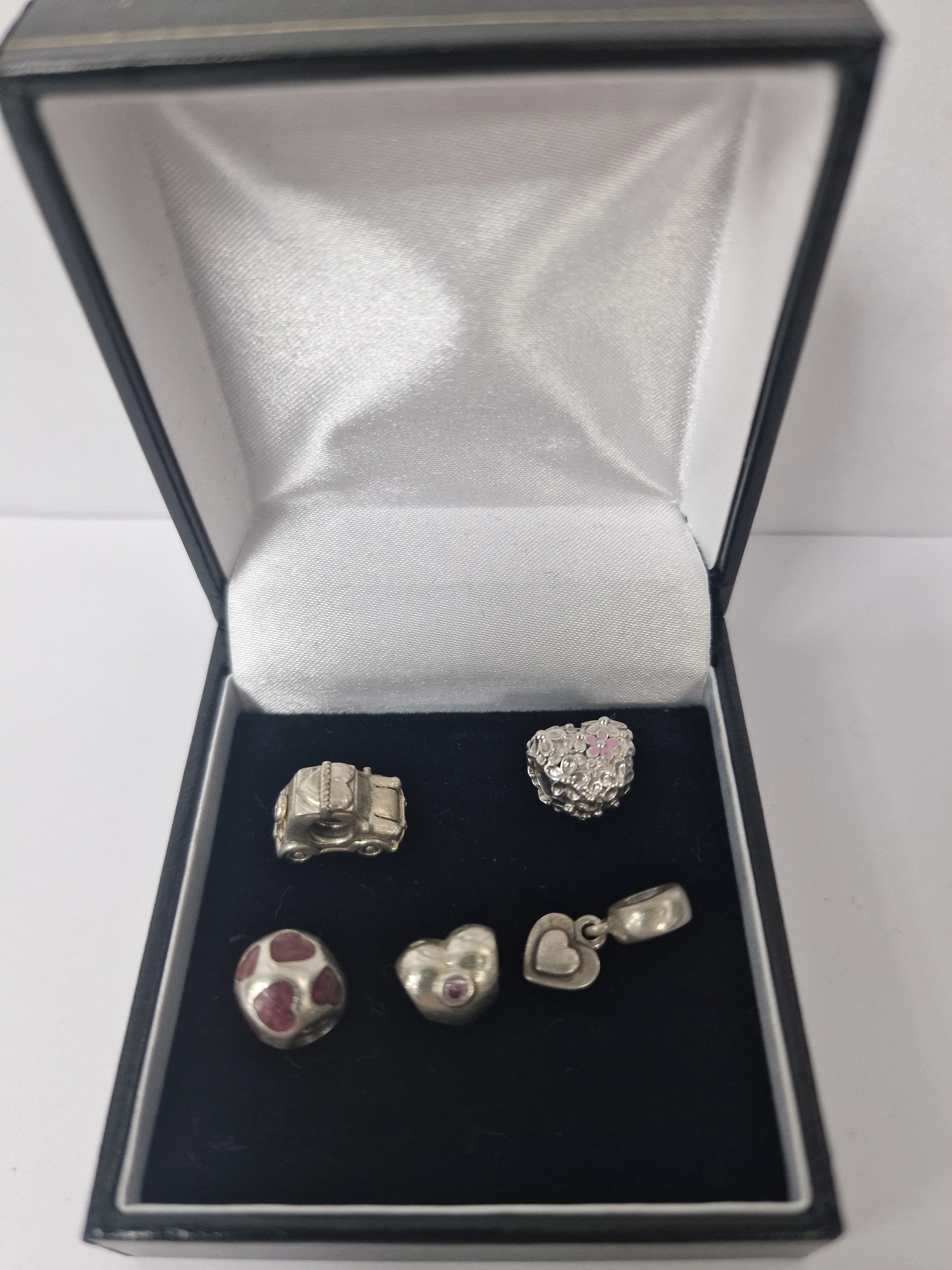 Silver 925 LOVE 5 Charm bundle ALE