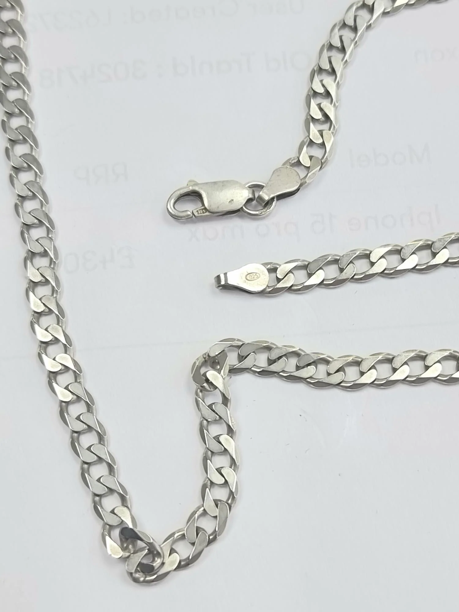 Silver Chain 20" - Image 2