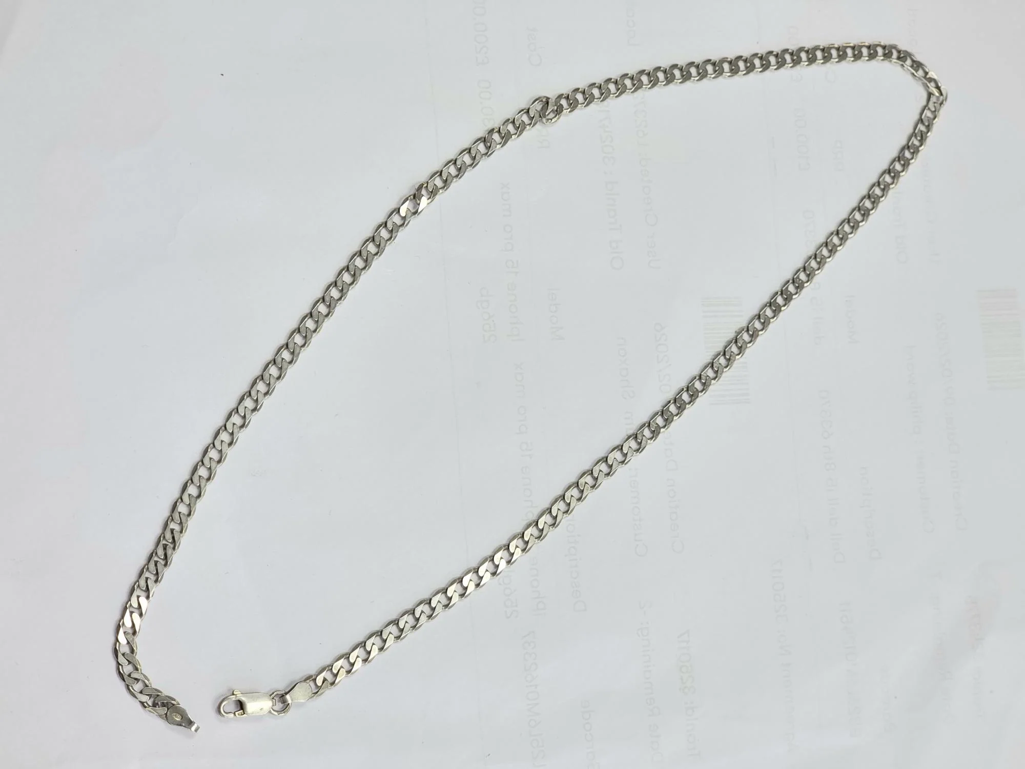 Silver Chain 20" - Image 3