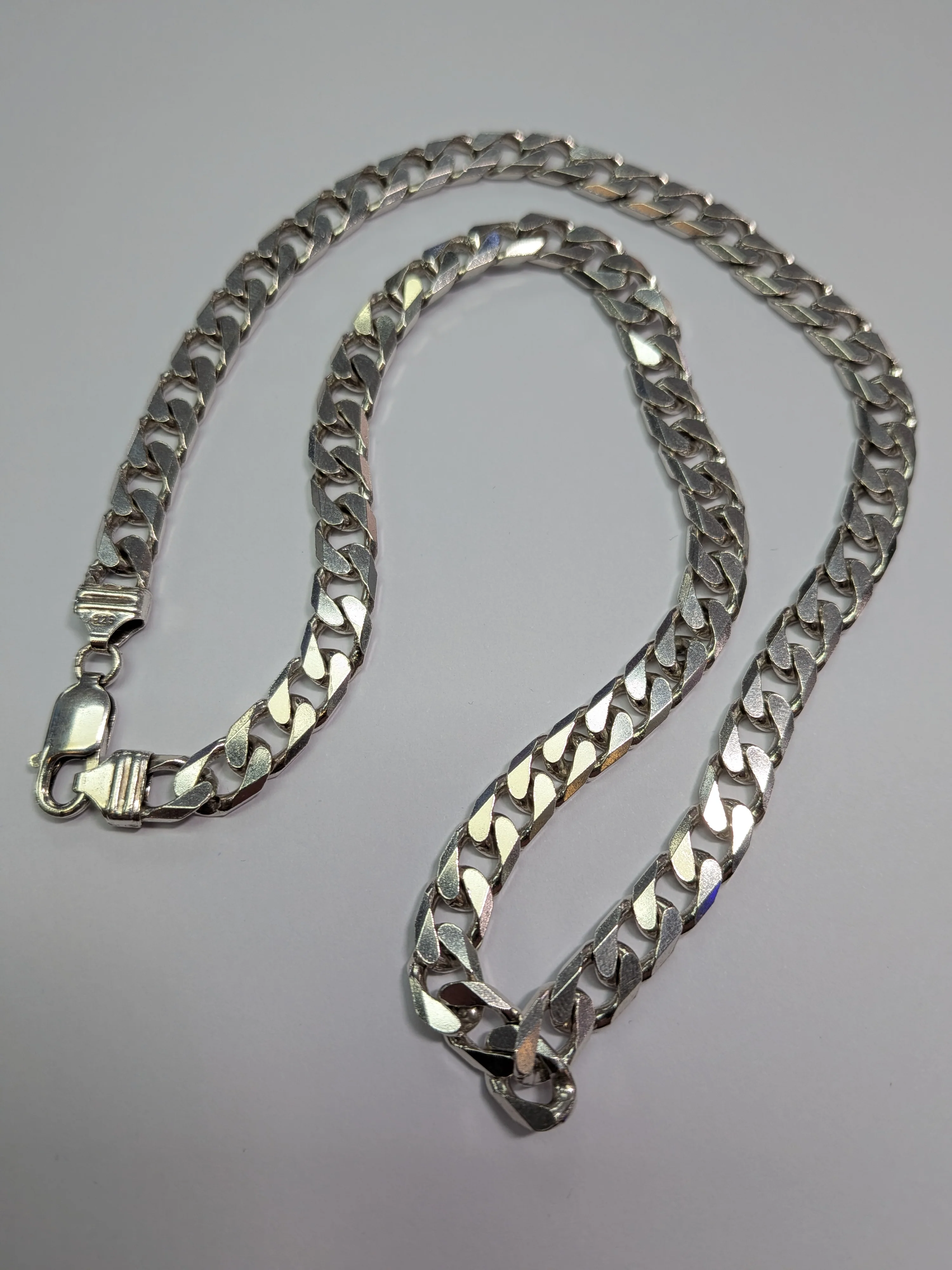 Silver Curb Chain 925 - Image 4