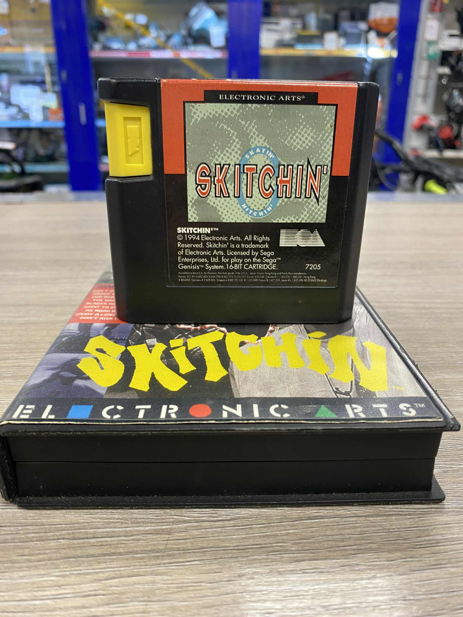 * Skitchin', w/o Manual, Boxed - Sega Megadrive - Image 2