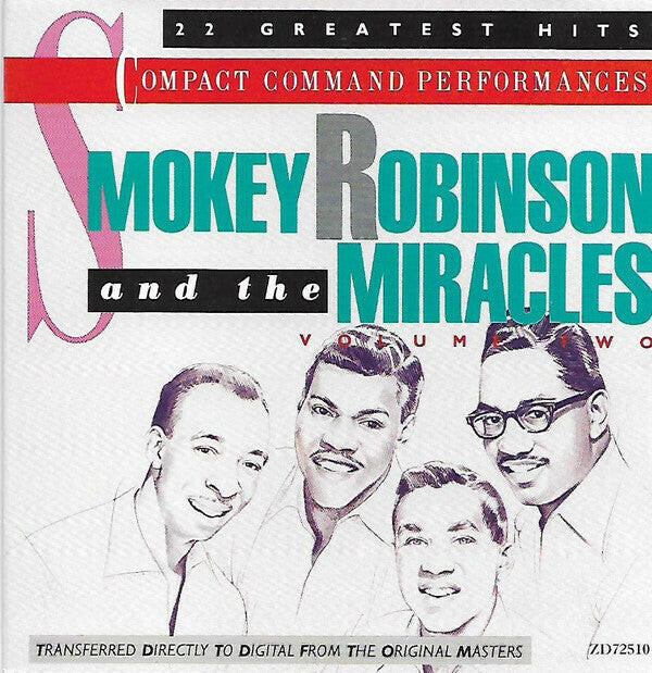 Smokey Robinson And The Miracles ‎– 22 Greatest Hits